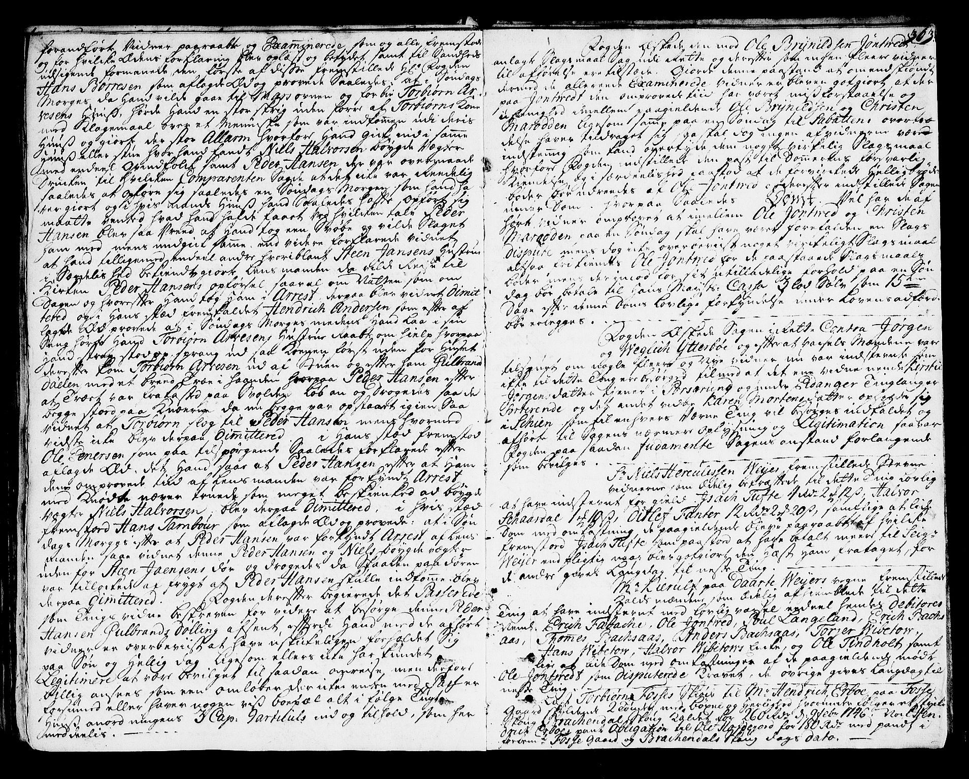 Nedre Telemark sorenskriveri, AV/SAKO-A-135/F/Fa/L0017: Tingbok, 1740-1746, s. 363