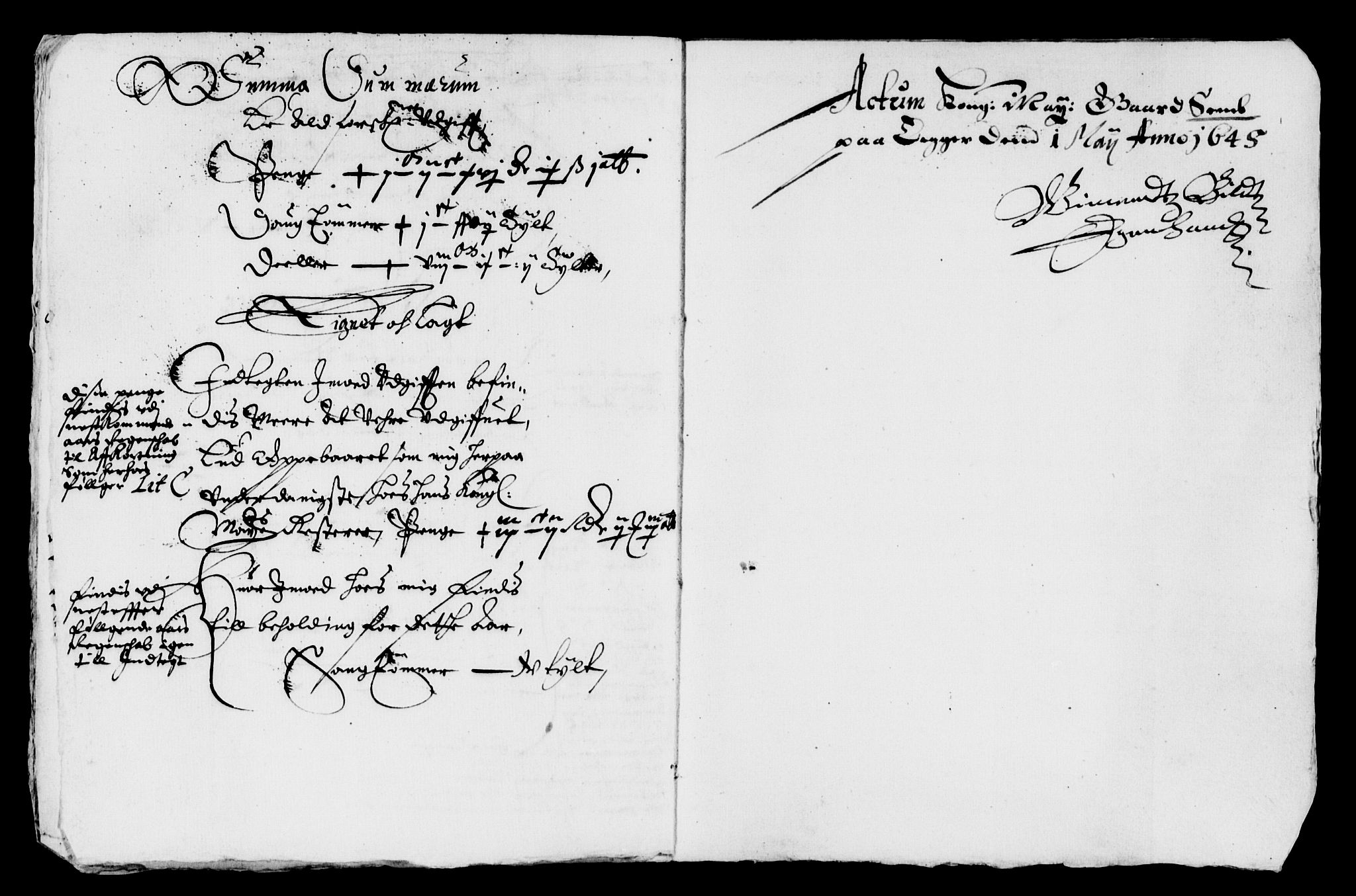 Rentekammeret inntil 1814, Reviderte regnskaper, Lensregnskaper, AV/RA-EA-5023/R/Rb/Rbm/L0008: Eiker len, 1643-1648