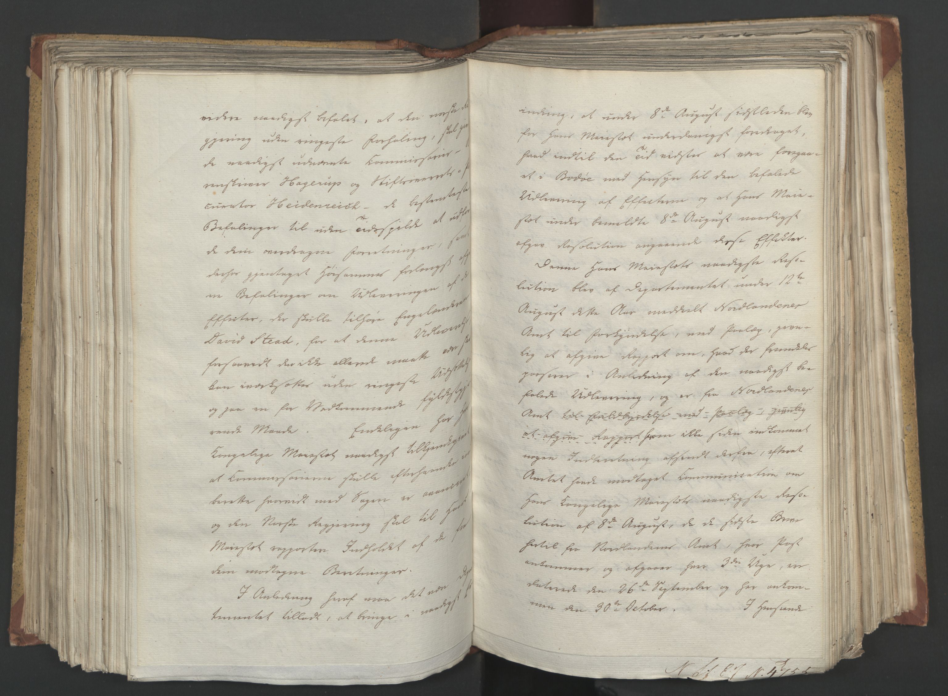 Statsrådsavdelingen i Stockholm, AV/RA-S-1003/D/Da/L0024: Regjeringsinnstillinger nr. 4663-4873, 1820, s. 257
