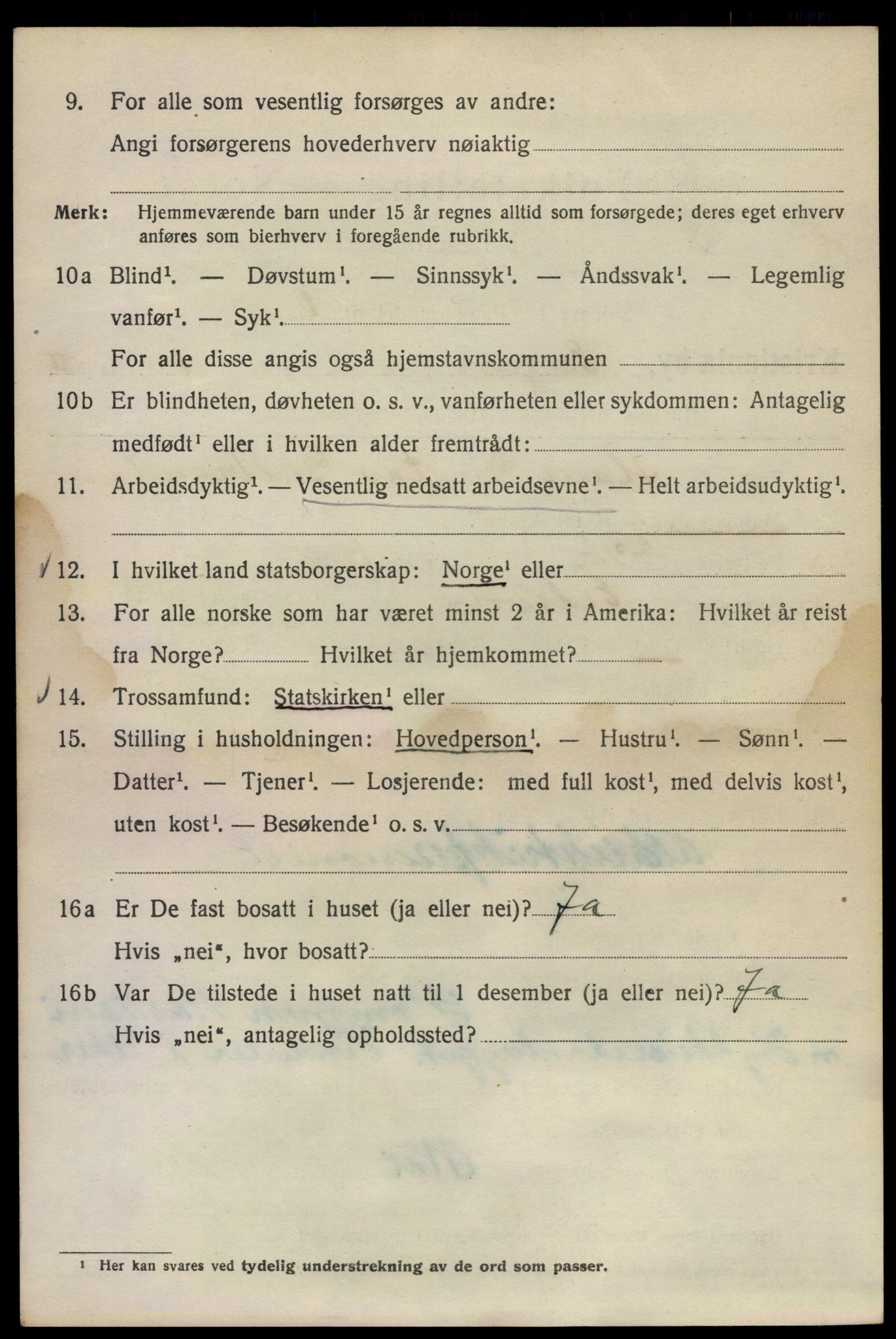 SAO, Folketelling 1920 for 0301 Kristiania kjøpstad, 1920, s. 218358