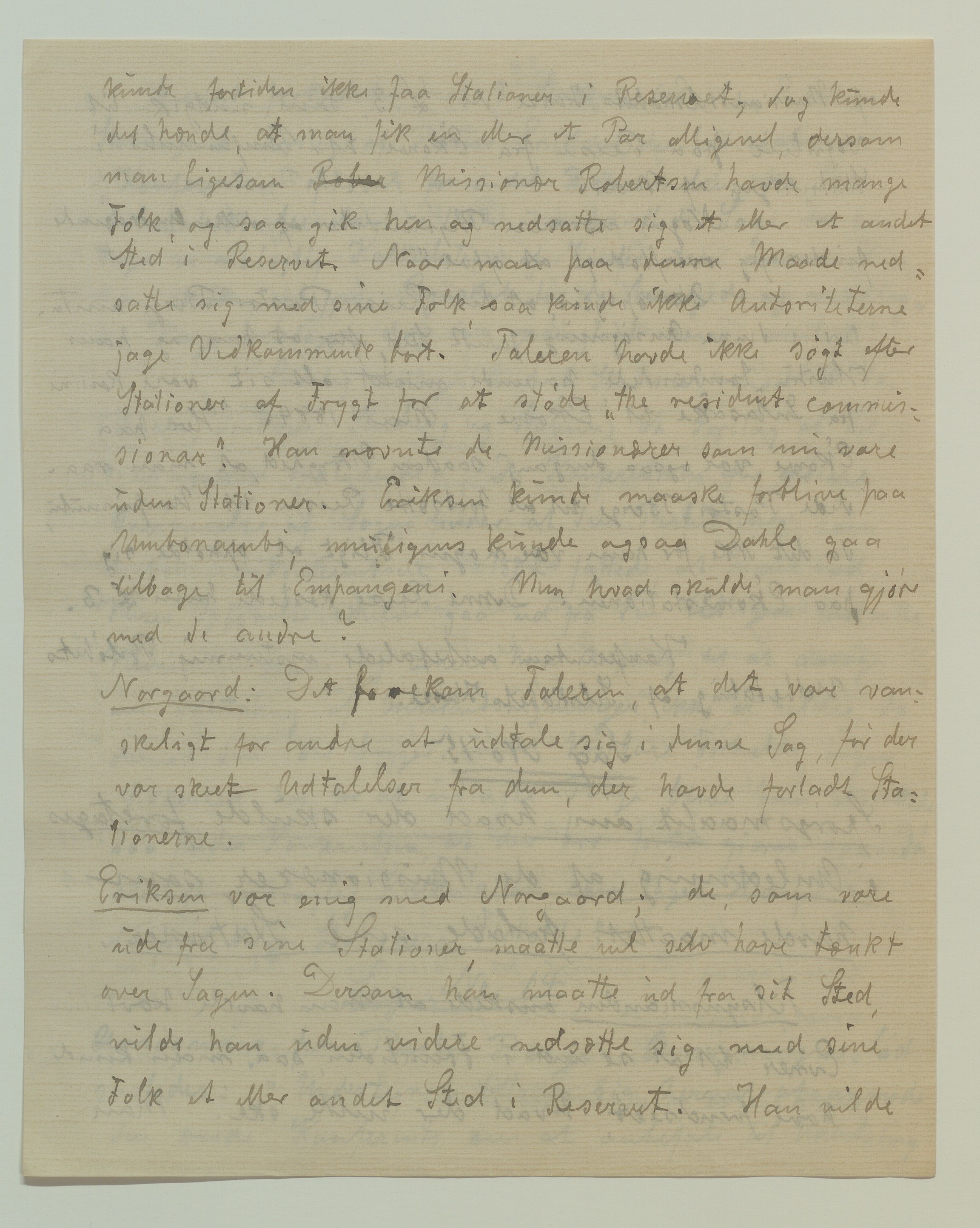 Det Norske Misjonsselskap - hovedadministrasjonen, VID/MA-A-1045/D/Da/Daa/L0036/0008: Konferansereferat og årsberetninger / Konferansereferat fra Sør-Afrika., 1884