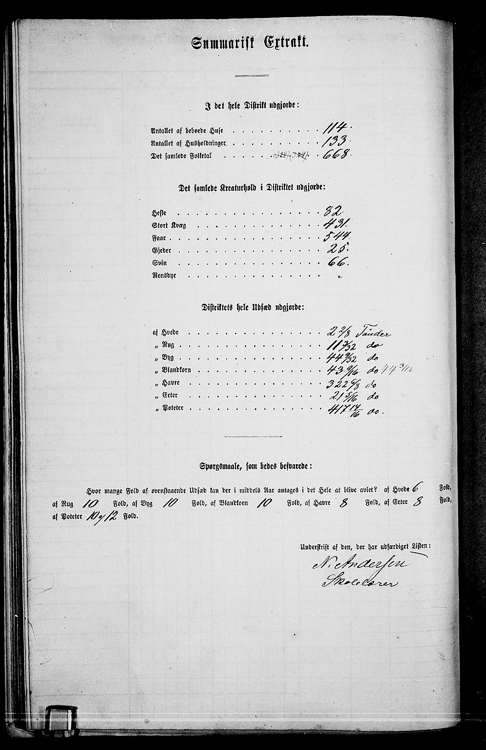 RA, Folketelling 1865 for 0237P Eidsvoll prestegjeld, 1865, s. 289