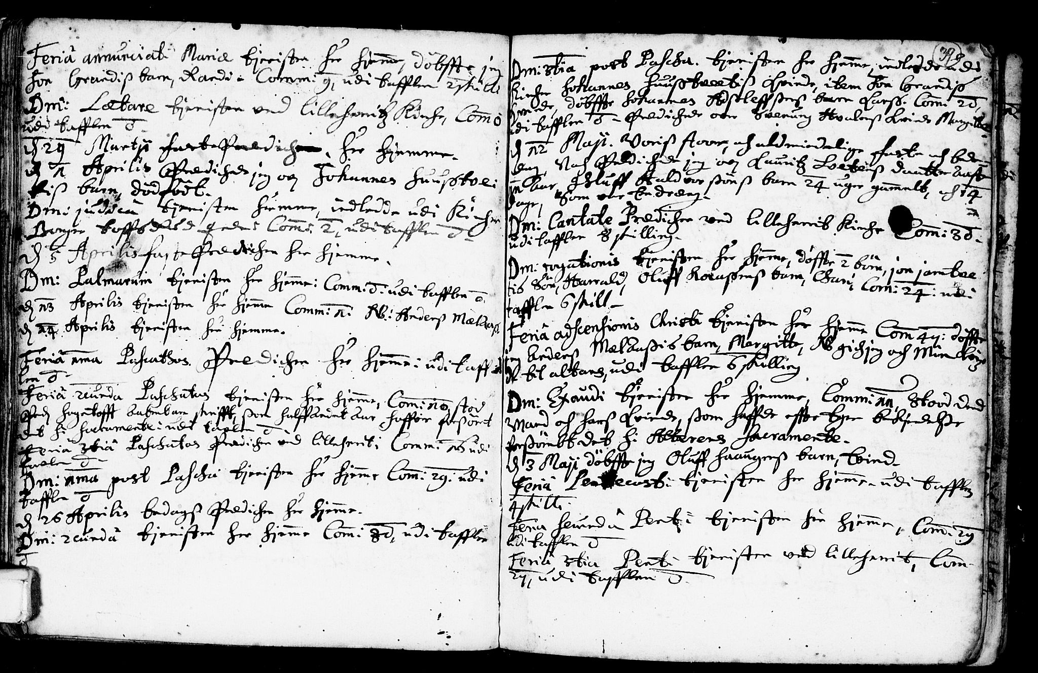 Heddal kirkebøker, SAKO/A-268/F/Fa/L0001: Ministerialbok nr. I 1, 1648-1699, s. 39