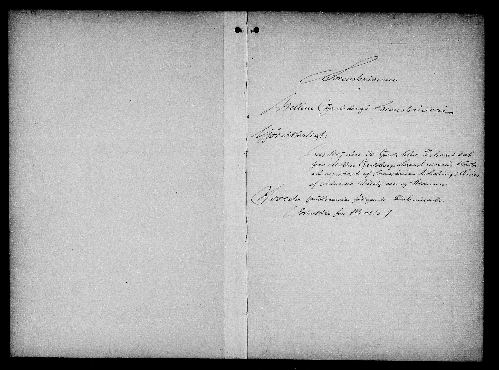 Mellom Jarlsberg sorenskriveri, SAKO/A-132/G/Ga/Gag/L000I: Pantebok nr. VII I, 1887-1897
