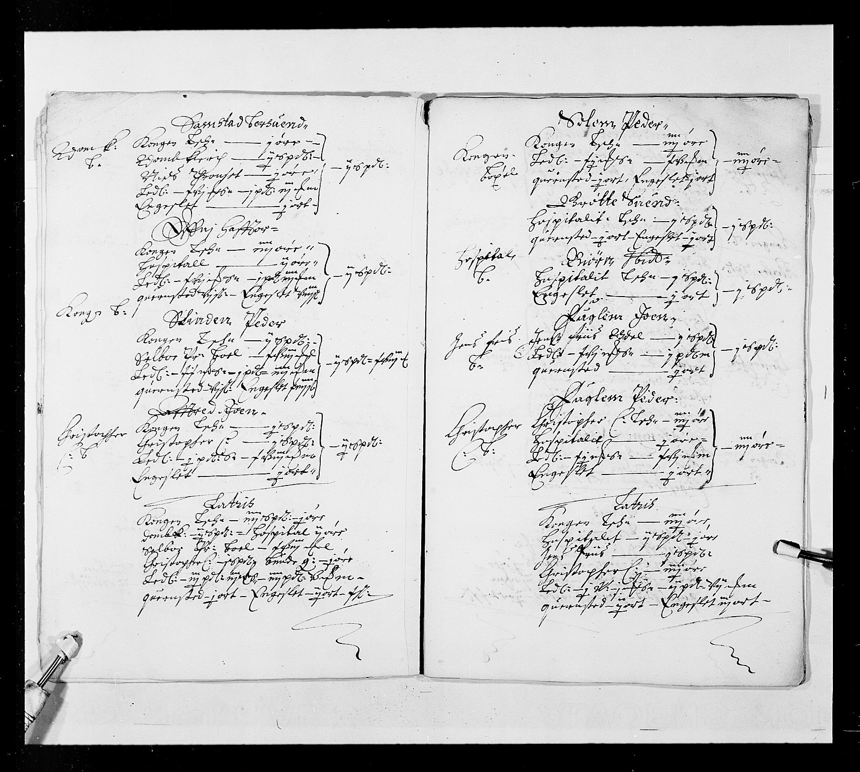 Stattholderembetet 1572-1771, AV/RA-EA-2870/Ek/L0033b/0001: Jordebøker 1662-1720: / Matrikler for Strinda, Selbu, Orkdal, Stjørdal, Gauldal og Fosen, 1670-1671, s. 61