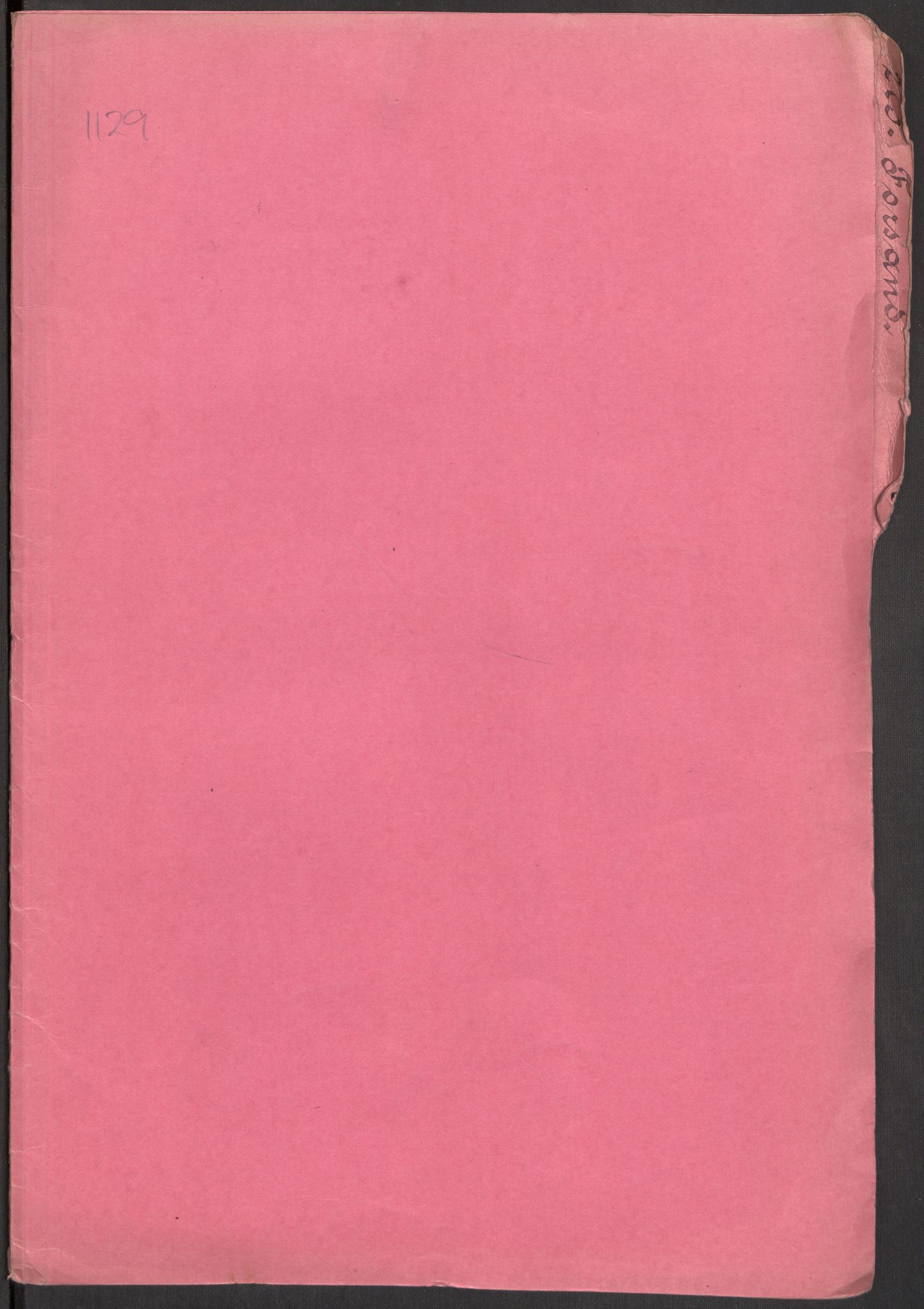 SAST, Folketelling 1920 for 1129 Forsand herred, 1920, s. 1
