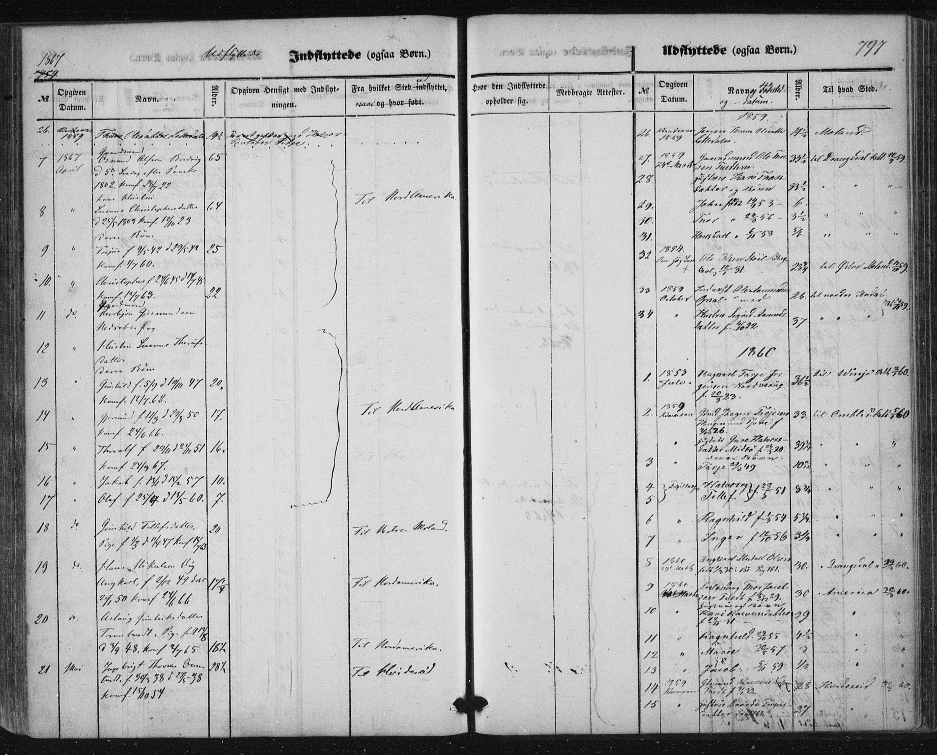 Nissedal kirkebøker, AV/SAKO-A-288/F/Fa/L0003: Ministerialbok nr. I 3, 1846-1870, s. 796-797