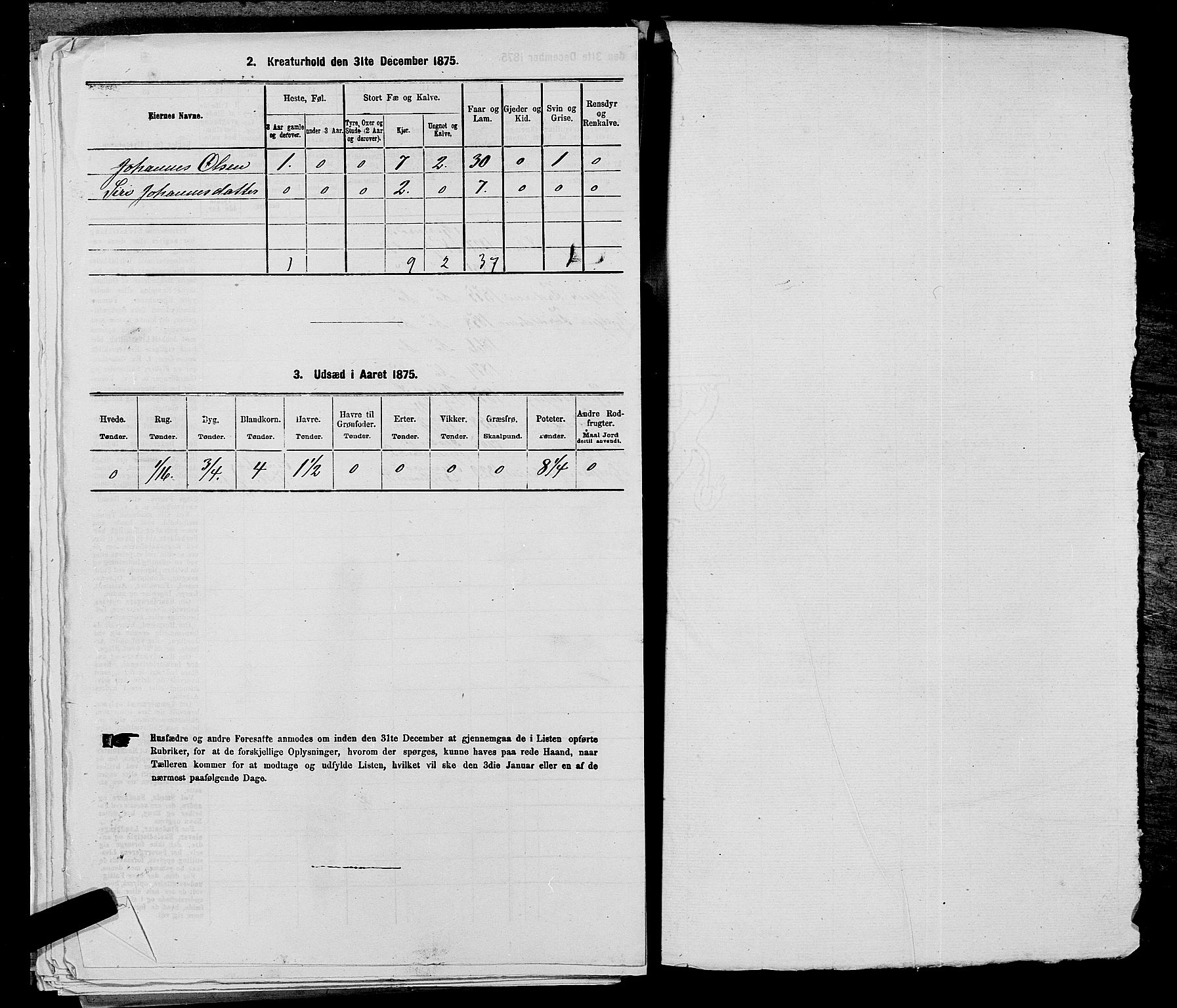 SAST, Folketelling 1875 for 1139P Nedstrand prestegjeld, 1875, s. 777