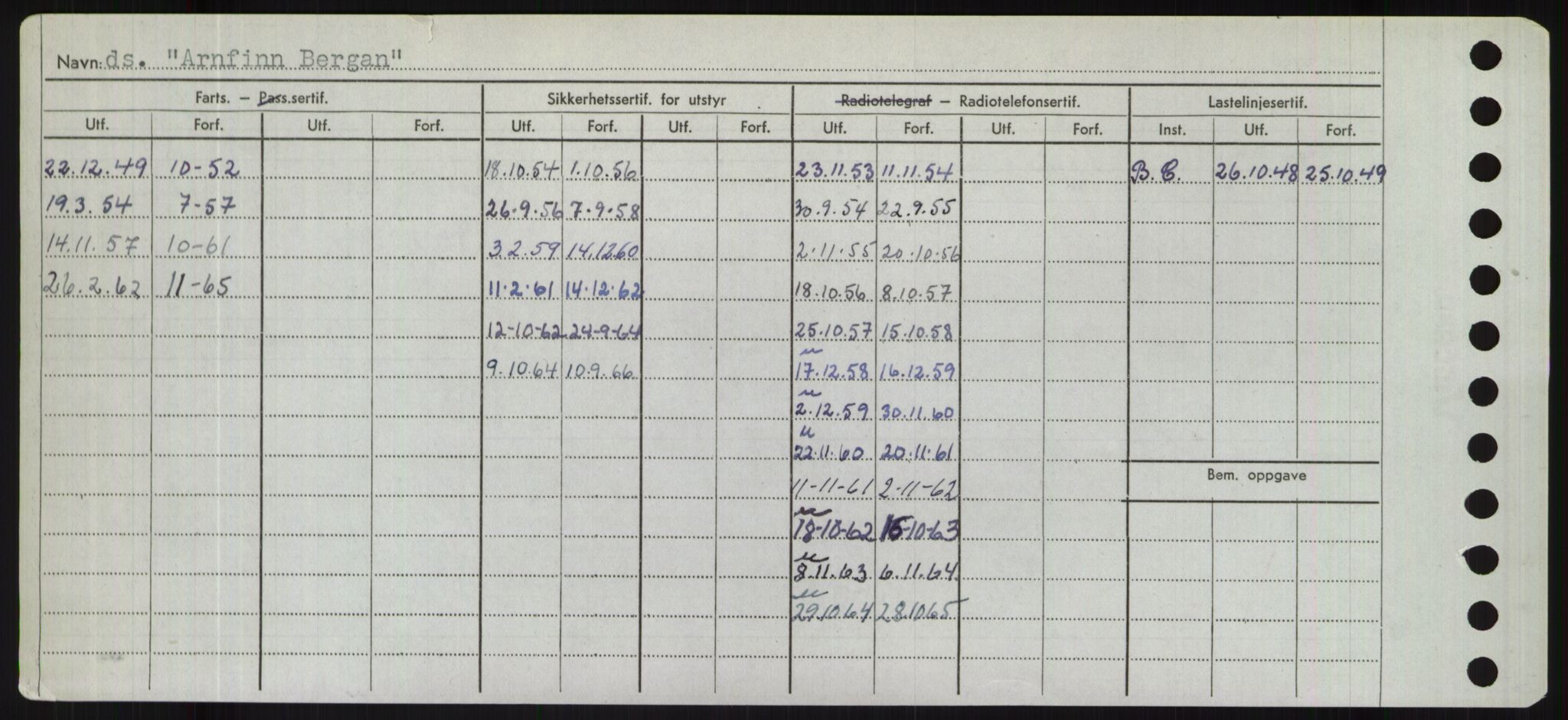 Sjøfartsdirektoratet med forløpere, Skipsmålingen, RA/S-1627/H/Hd/L0002: Fartøy, Apa-Axe, s. 164