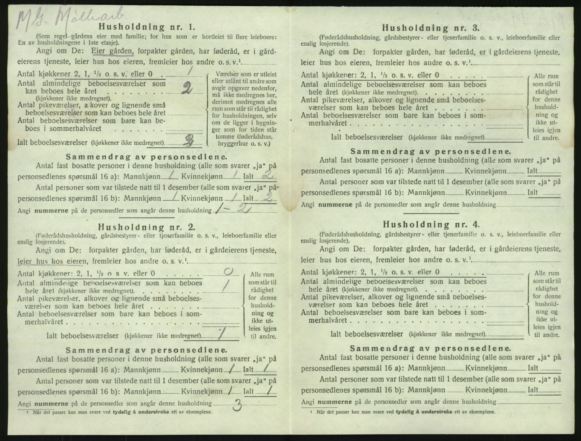 SAKO, Folketelling 1920 for 0726 Brunlanes herred, 1920, s. 736
