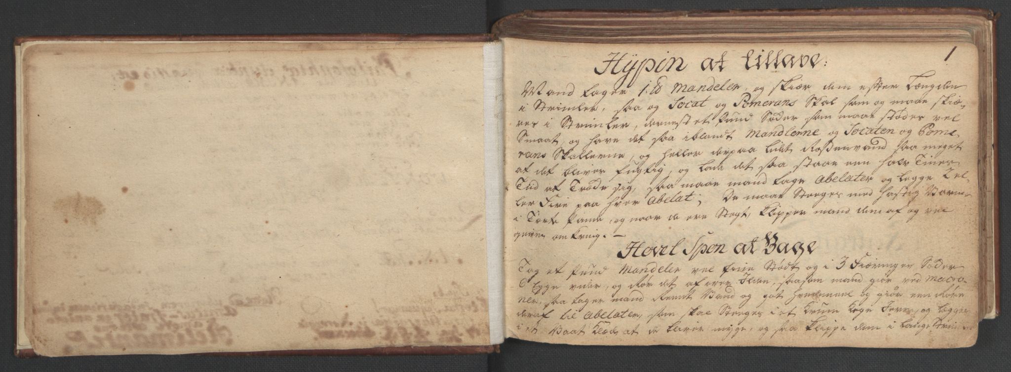 Manuskriptsamlingen, RA/EA-3667/H/L0047: Familiestamrulle vedkommende Eliesonske, Ankerske, Colletske, Kiønigske m.m. familier - fra slutningen av 1600 til 1874 osv, 1600-1874, s. 1