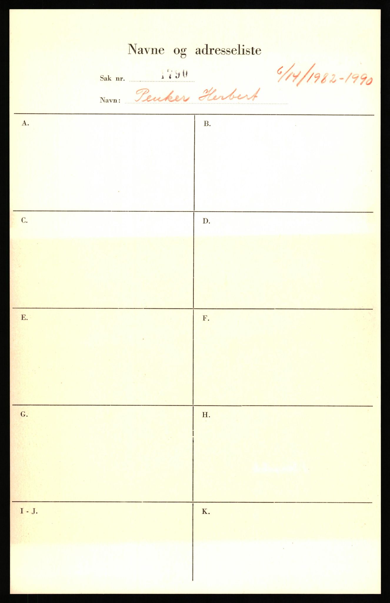 Forsvaret, Forsvarets overkommando II, AV/RA-RAFA-3915/D/Db/L0026: CI Questionaires. Tyske okkupasjonsstyrker i Norge. Tyskere., 1945-1946, s. 34