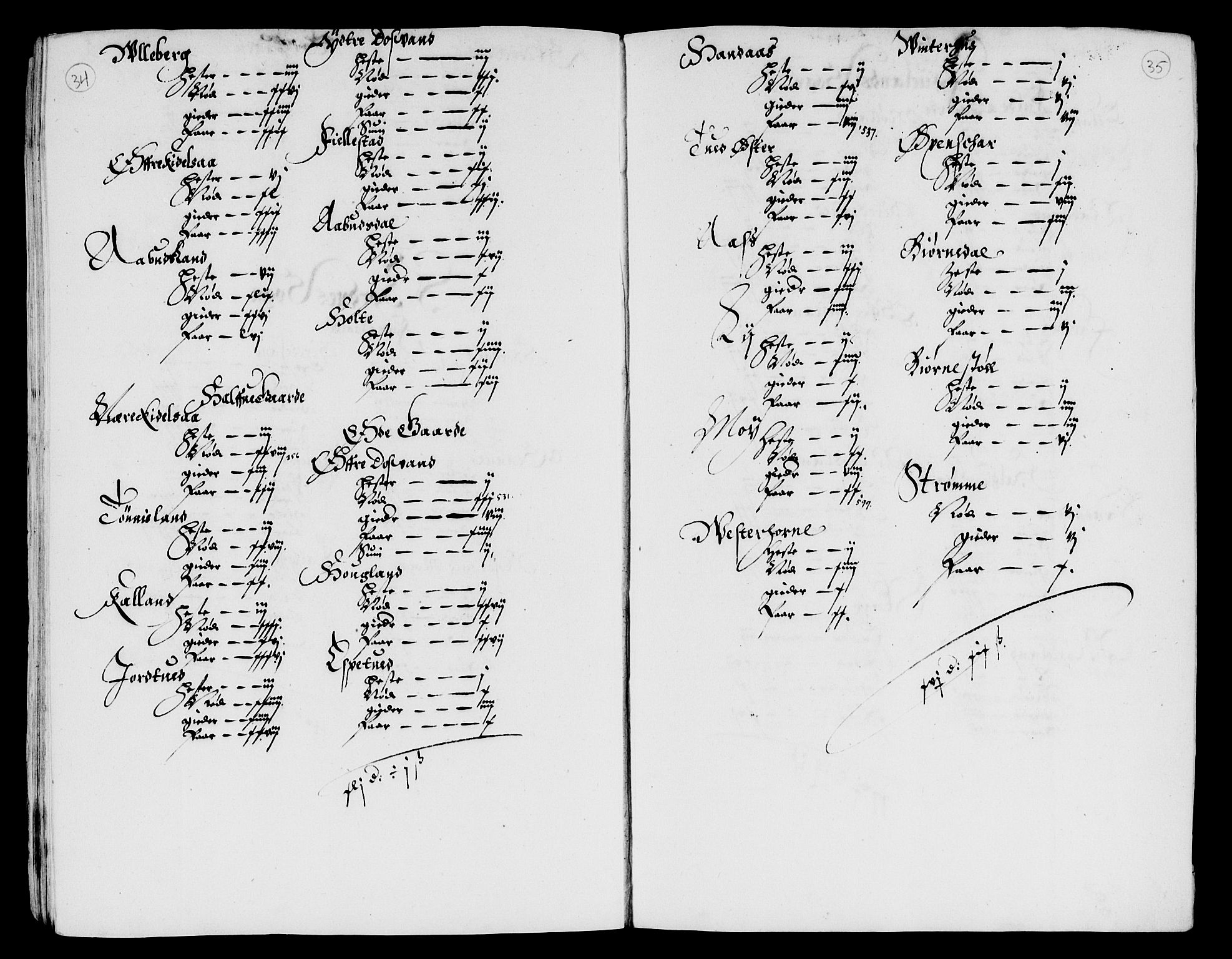 Rentekammeret inntil 1814, Reviderte regnskaper, Lensregnskaper, AV/RA-EA-5023/R/Rb/Rbq/L0046: Nedenes len. Mandals len. Råbyggelag., 1657-1659