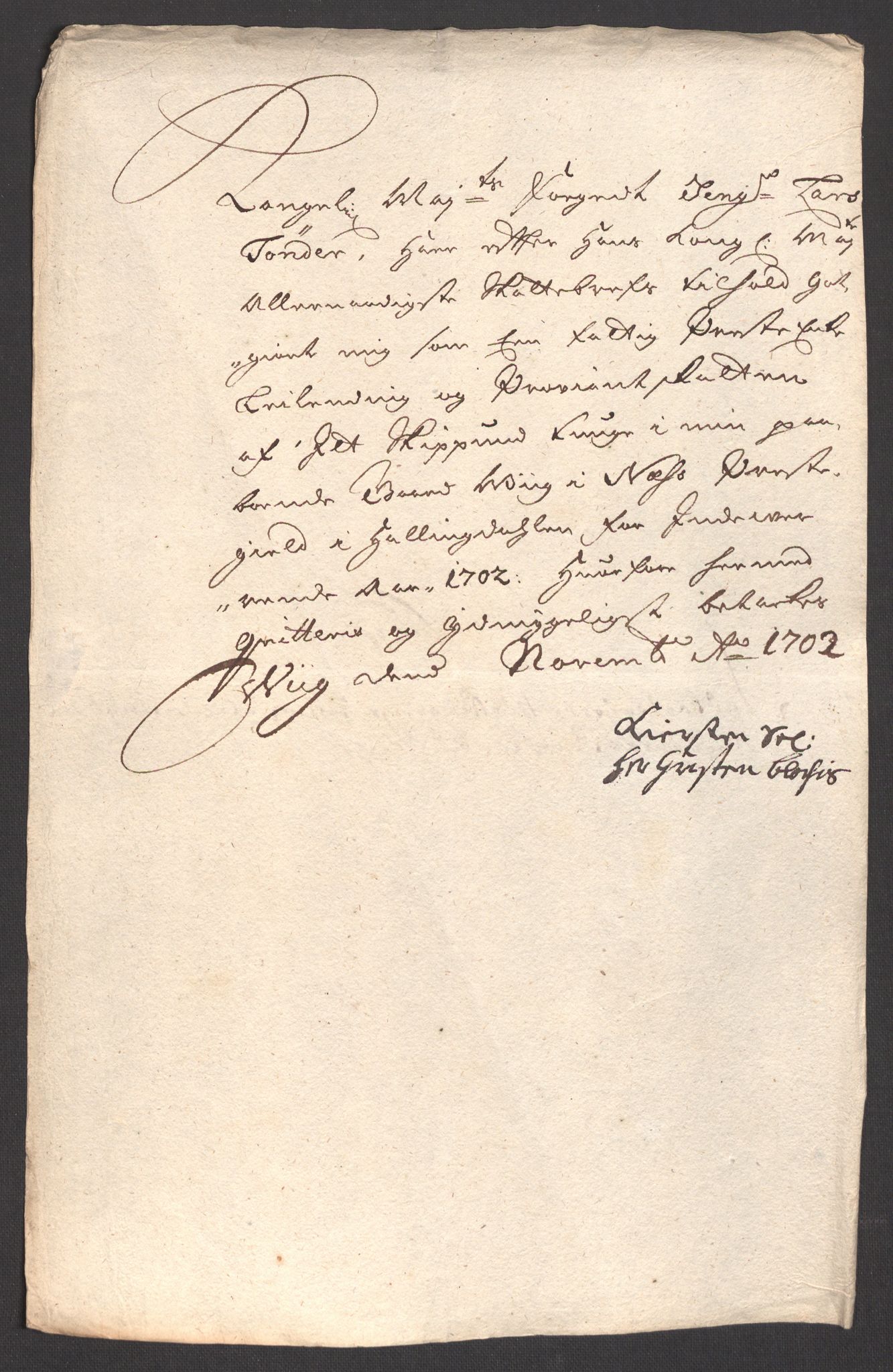 Rentekammeret inntil 1814, Reviderte regnskaper, Fogderegnskap, AV/RA-EA-4092/R22/L1459: Fogderegnskap Ringerike, Hallingdal og Buskerud, 1702, s. 266