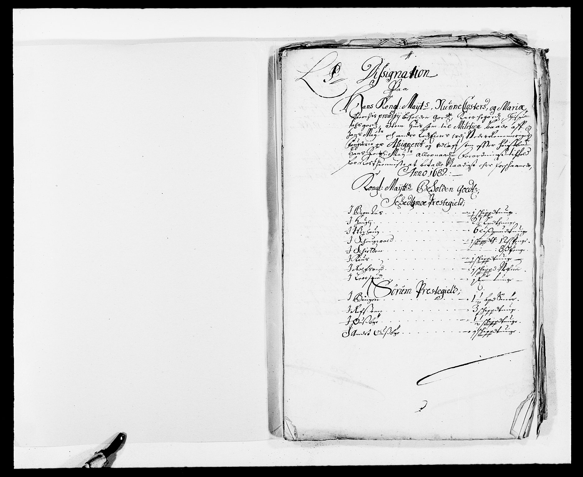 Rentekammeret inntil 1814, Reviderte regnskaper, Fogderegnskap, AV/RA-EA-4092/R11/L0570: Fogderegnskap Nedre Romerike, 1682, s. 256