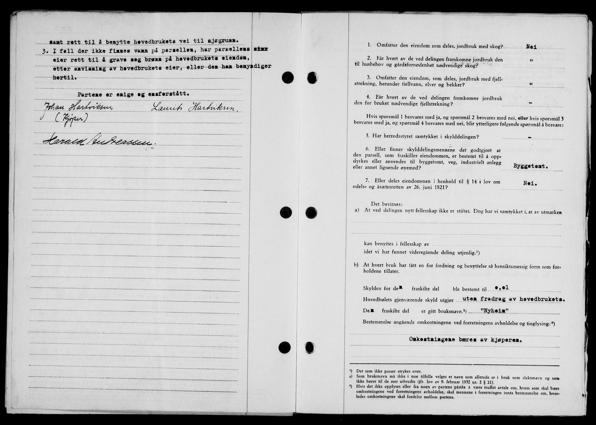 Lofoten sorenskriveri, SAT/A-0017/1/2/2C/L0017a: Pantebok nr. 17a, 1947-1948, Dagboknr: 213/1948