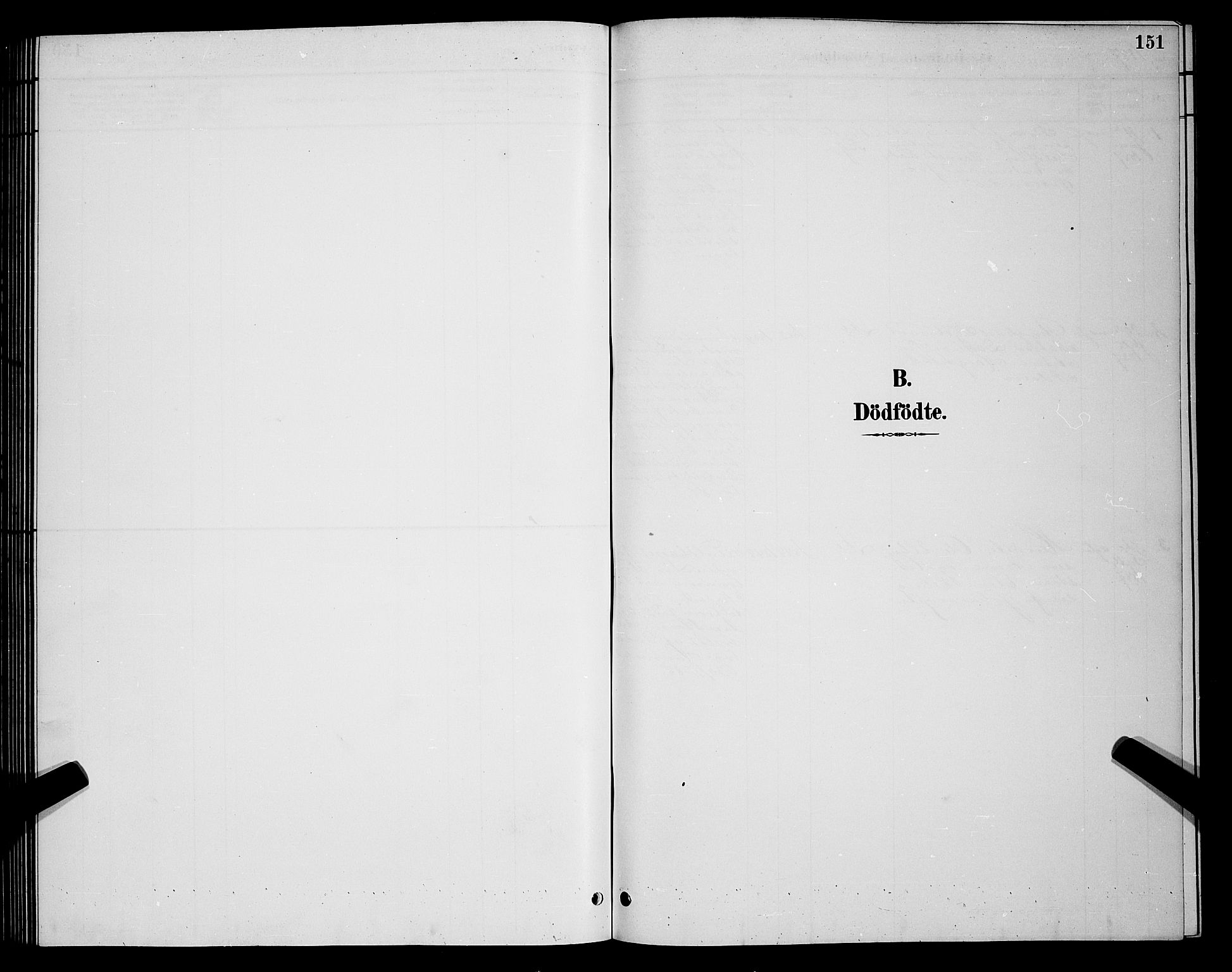 Vardø sokneprestkontor, SATØ/S-1332/H/Hb/L0005klokker: Klokkerbok nr. 5, 1887-1892, s. 151