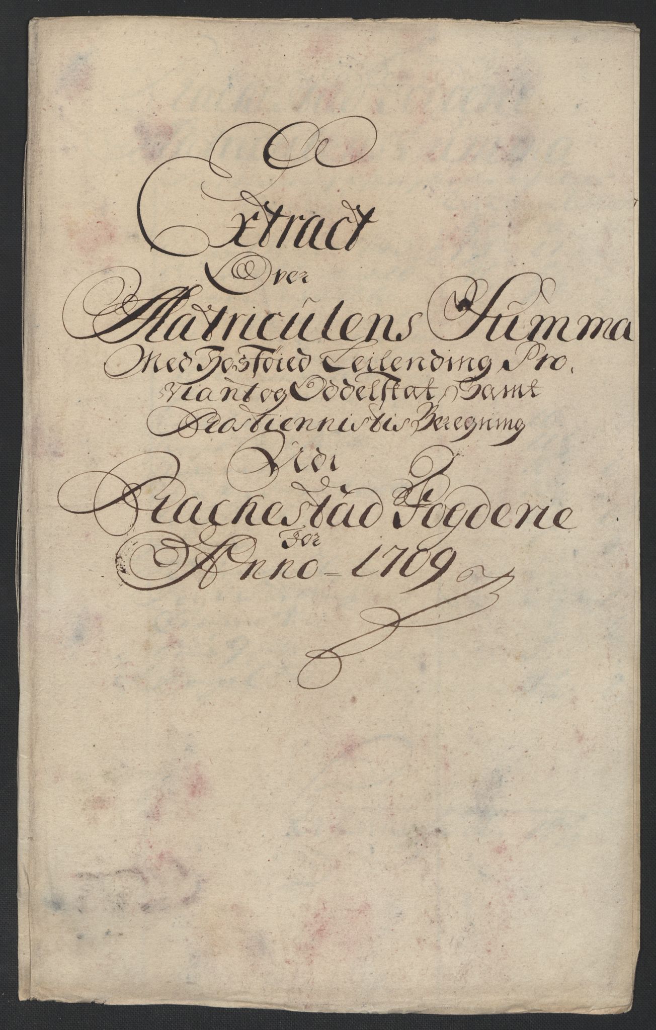 Rentekammeret inntil 1814, Reviderte regnskaper, Fogderegnskap, RA/EA-4092/R07/L0301: Fogderegnskap Rakkestad, Heggen og Frøland, 1709, s. 177