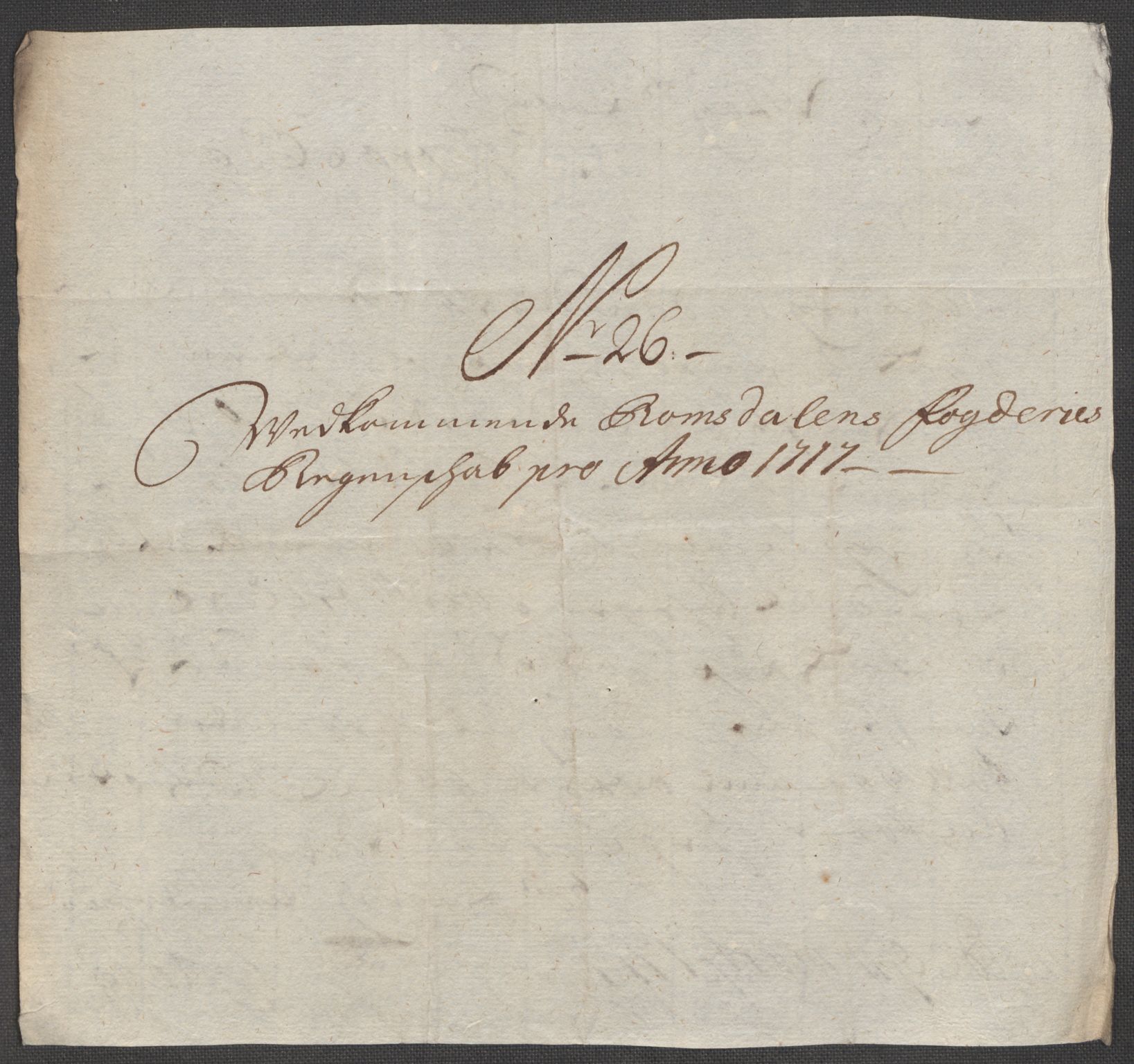 Rentekammeret inntil 1814, Reviderte regnskaper, Fogderegnskap, AV/RA-EA-4092/R55/L3664: Fogderegnskap Romsdal, 1717, s. 176