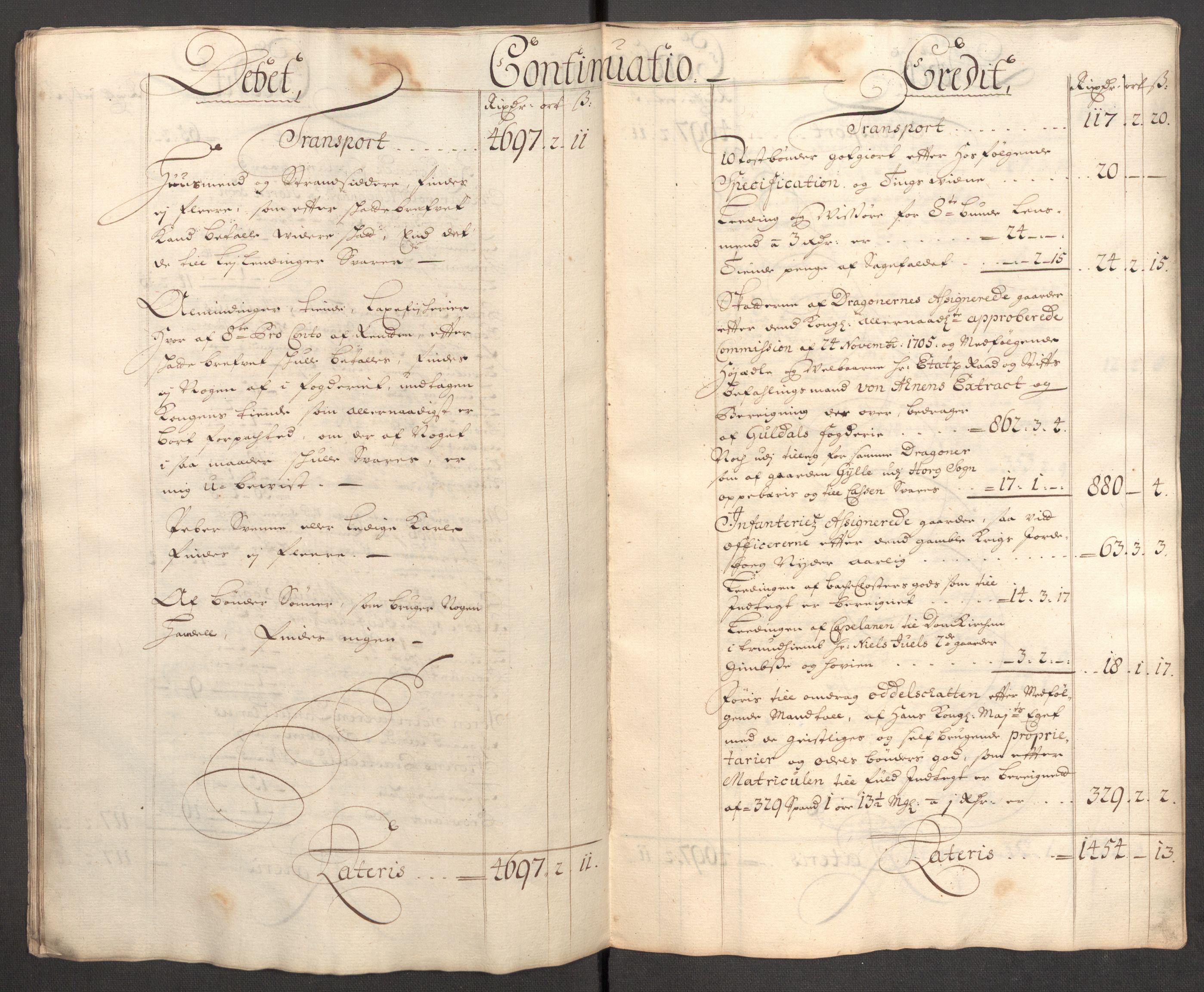 Rentekammeret inntil 1814, Reviderte regnskaper, Fogderegnskap, AV/RA-EA-4092/R60/L3956: Fogderegnskap Orkdal og Gauldal, 1706, s. 11