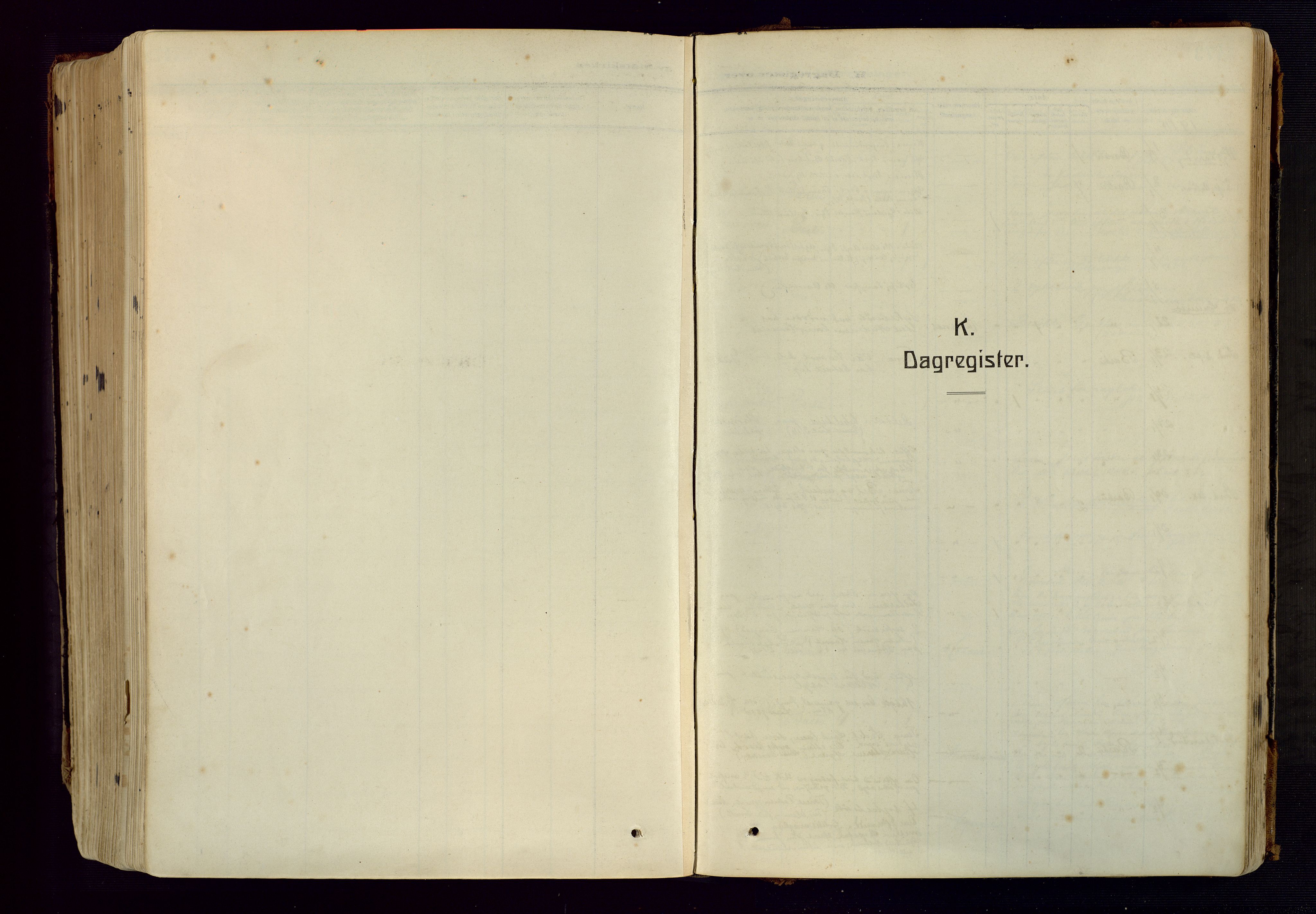 Barbu sokneprestkontor, AV/SAK-1111-0003/F/Fa/L0006: Ministerialbok nr. A 6, 1910-1929