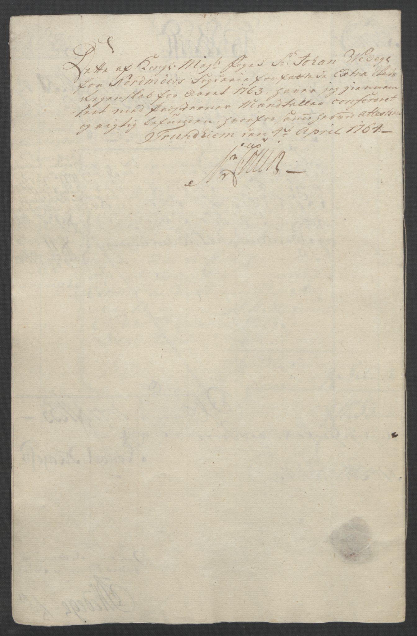 Rentekammeret inntil 1814, Reviderte regnskaper, Fogderegnskap, AV/RA-EA-4092/R56/L3841: Ekstraskatten Nordmøre, 1762-1763, s. 200