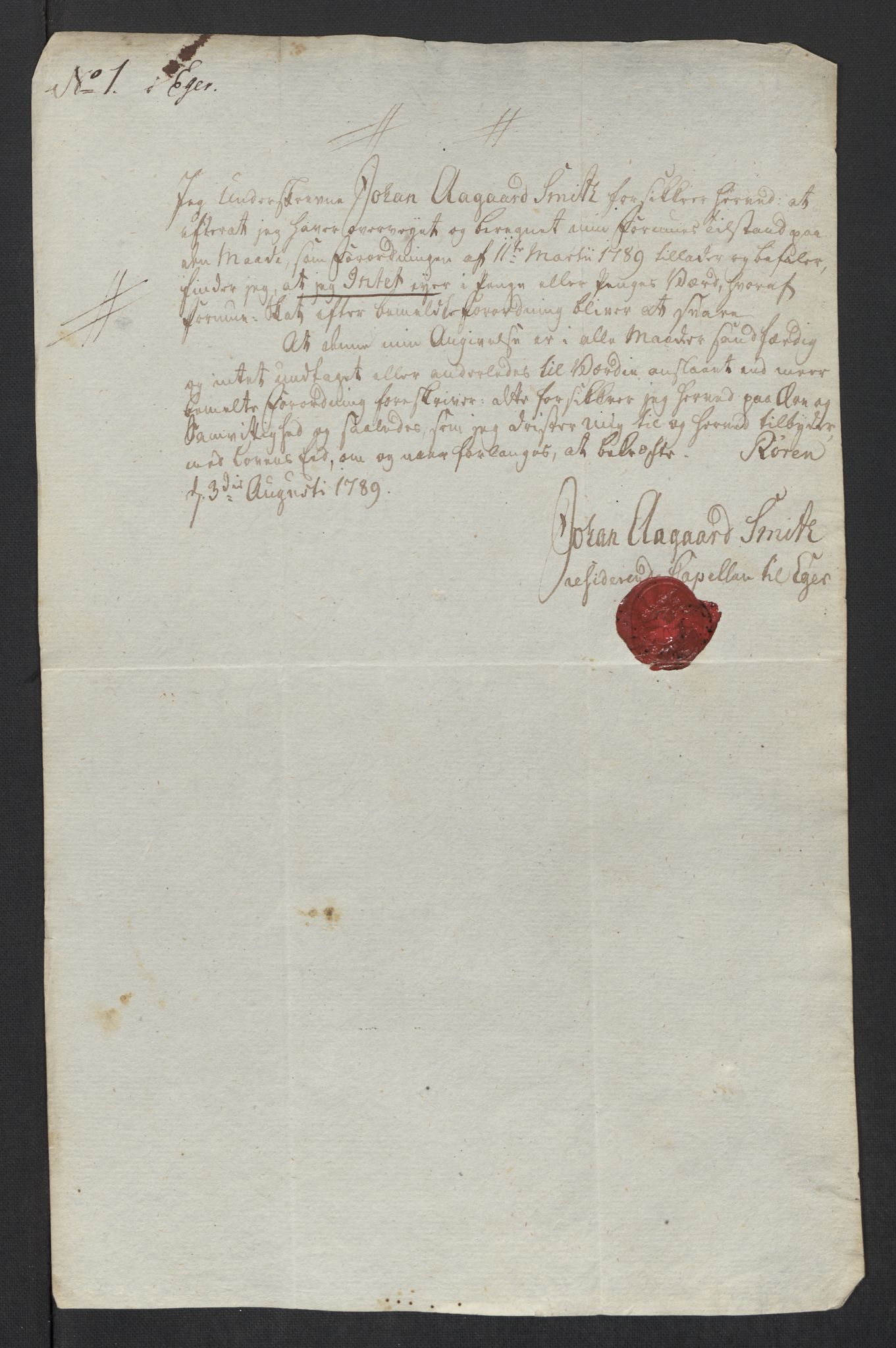 Rentekammeret inntil 1814, Reviderte regnskaper, Mindre regnskaper, AV/RA-EA-4068/Rf/Rfe/L0005: Buskerud fogderi. Christiania, 1789, s. 302