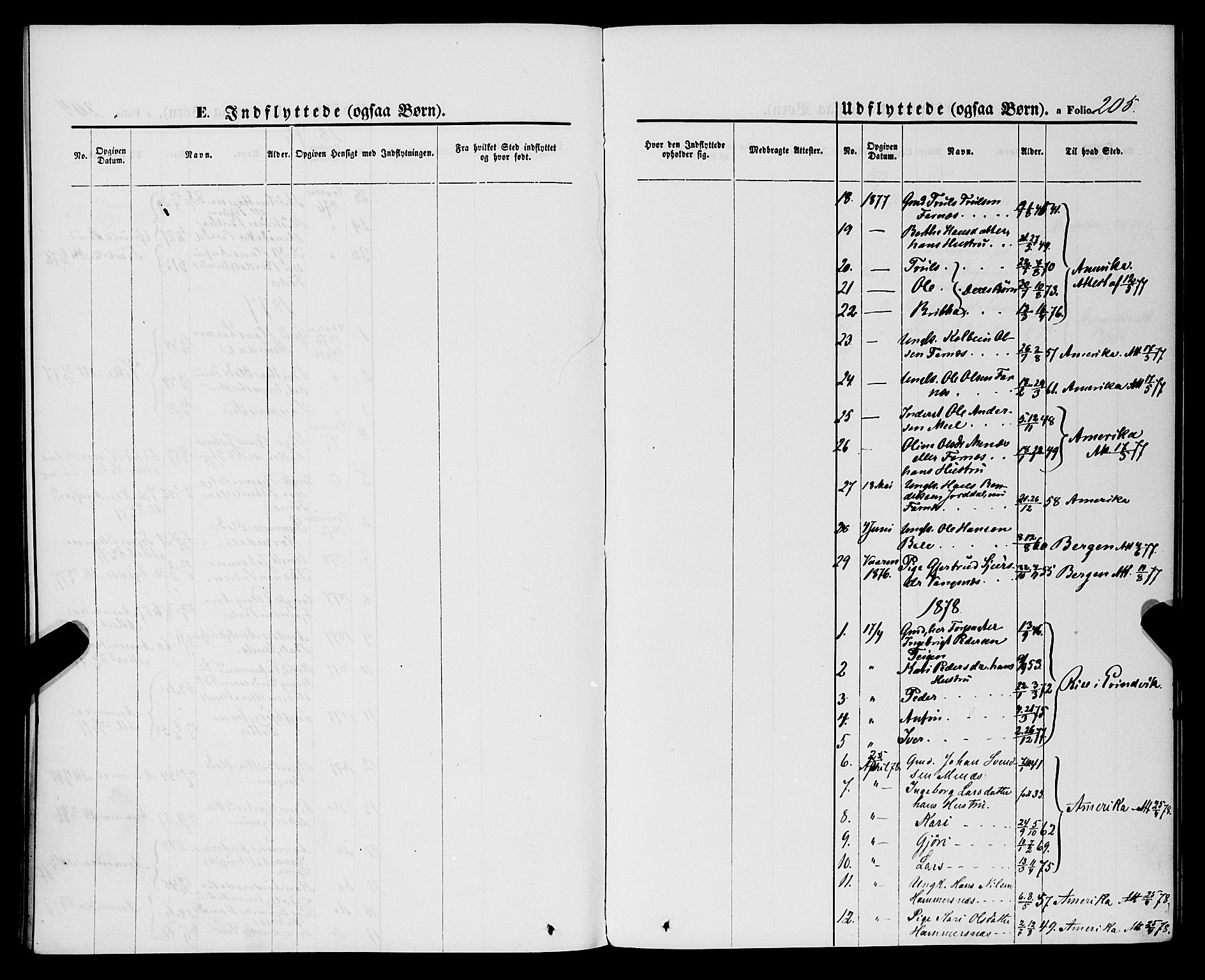 Balestrand sokneprestembete, SAB/A-79601/H/Haa/Haaa/L0003: Ministerialbok nr. A 3, 1867-1878, s. 205