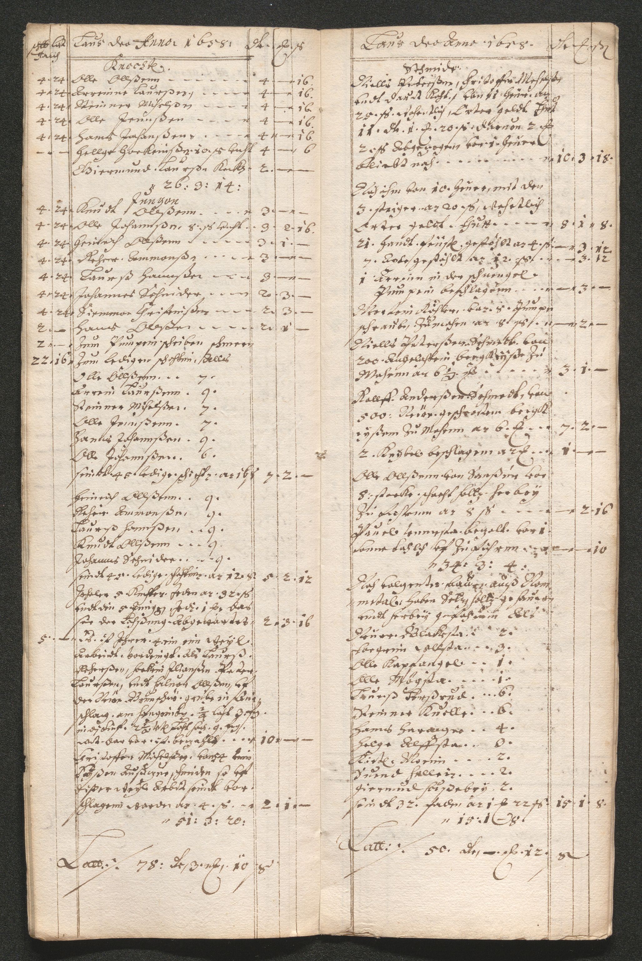 Kongsberg Sølvverk 1623-1816, AV/SAKO-EA-3135/001/D/Dc/Dcd/L0033: Utgiftsregnskap for gruver m.m. , 1658, s. 106