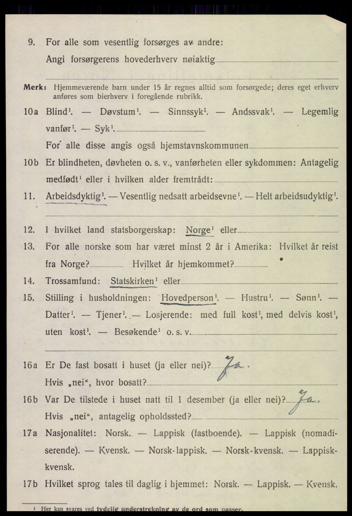 SAT, Folketelling 1920 for 1742 Grong herred, 1920, s. 3720
