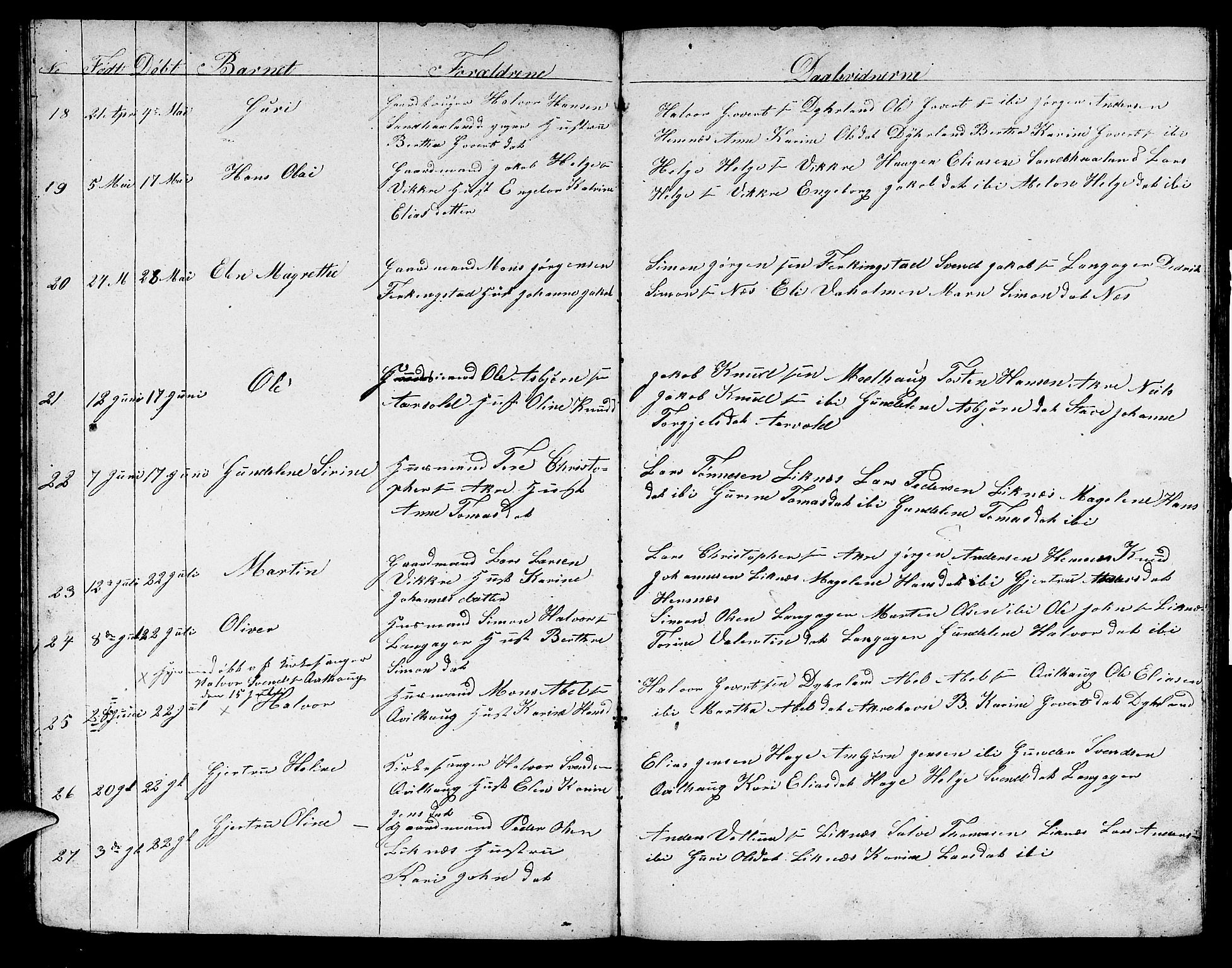 Skudenes sokneprestkontor, AV/SAST-A -101849/H/Ha/Hab/L0002: Klokkerbok nr. B 2, 1848-1873