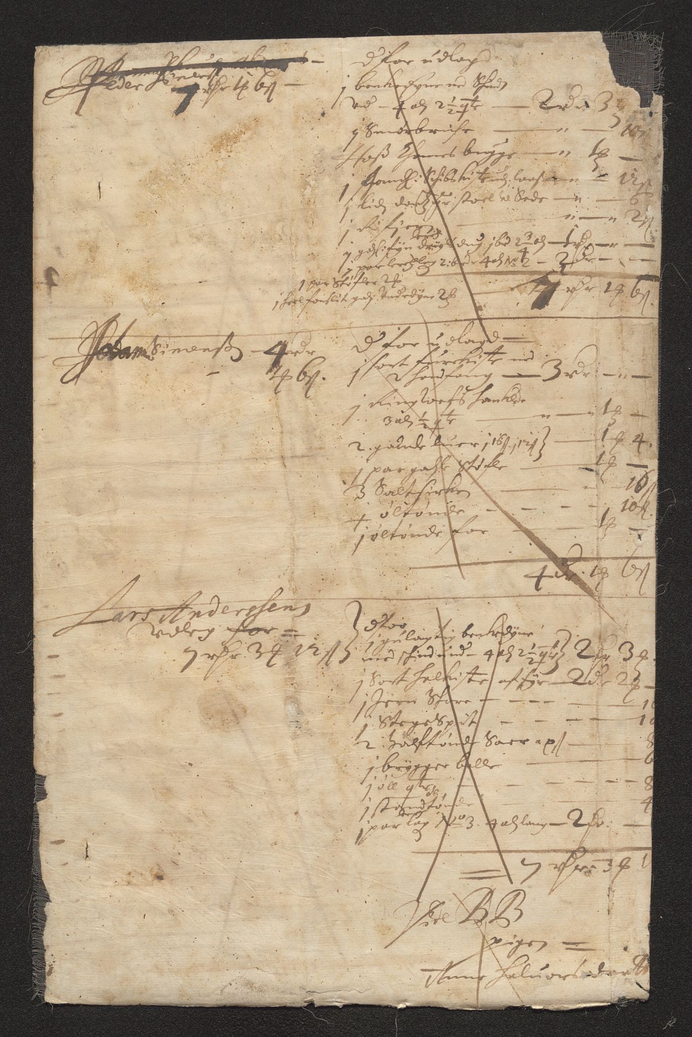 Larvik sorenskriveri, AV/SAKO-A-83/H/Hd/Hda/L0021: Skifteprotokoll - løse skiftekonsept, 1674-1676, s. 46