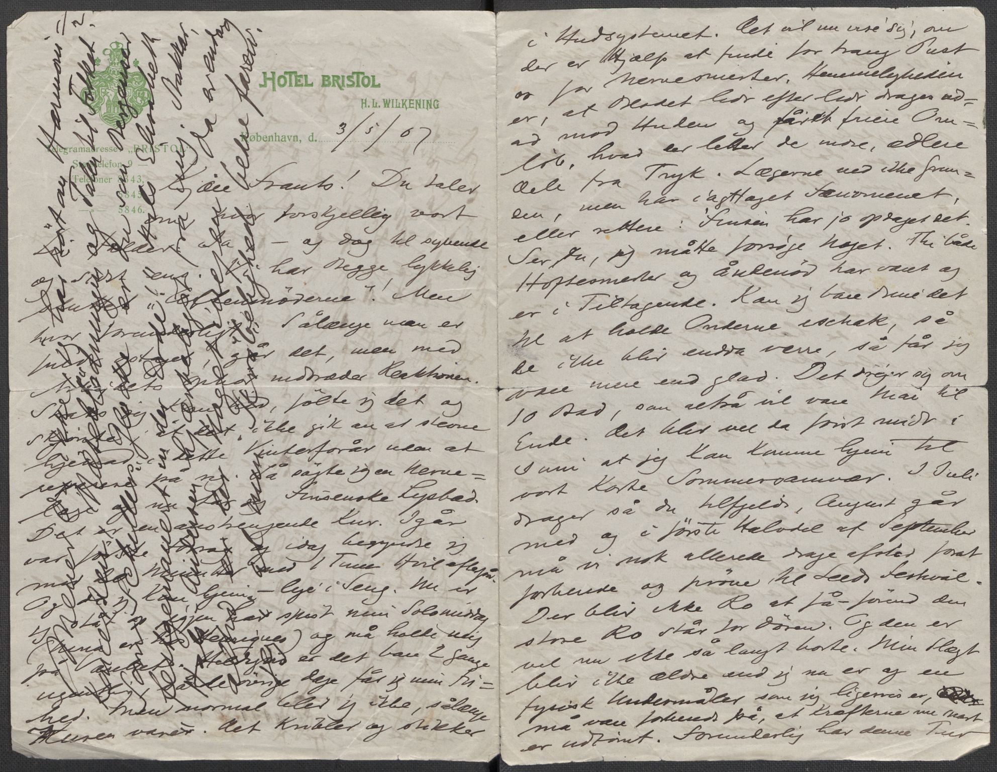 Beyer, Frants, RA/PA-0132/F/L0001: Brev fra Edvard Grieg til Frantz Beyer og "En del optegnelser som kan tjene til kommentar til brevene" av Marie Beyer, 1872-1907, s. 887