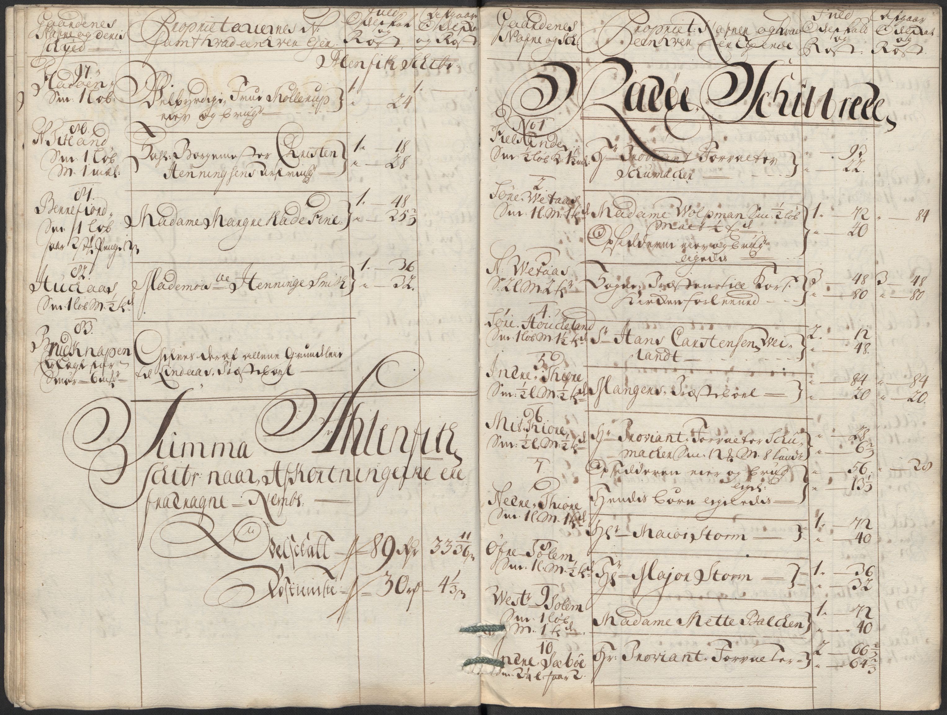 Rentekammeret inntil 1814, Reviderte regnskaper, Fogderegnskap, AV/RA-EA-4092/R51/L3197: Fogderegnskap Nordhordland og Voss, 1714, s. 69