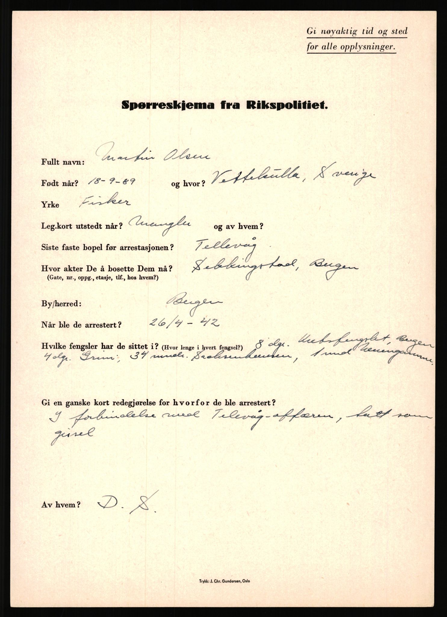 Rikspolitisjefen, AV/RA-S-1560/L/L0013: Noss, Eirik - Petrussen, Sigurd, 1940-1945, s. 556