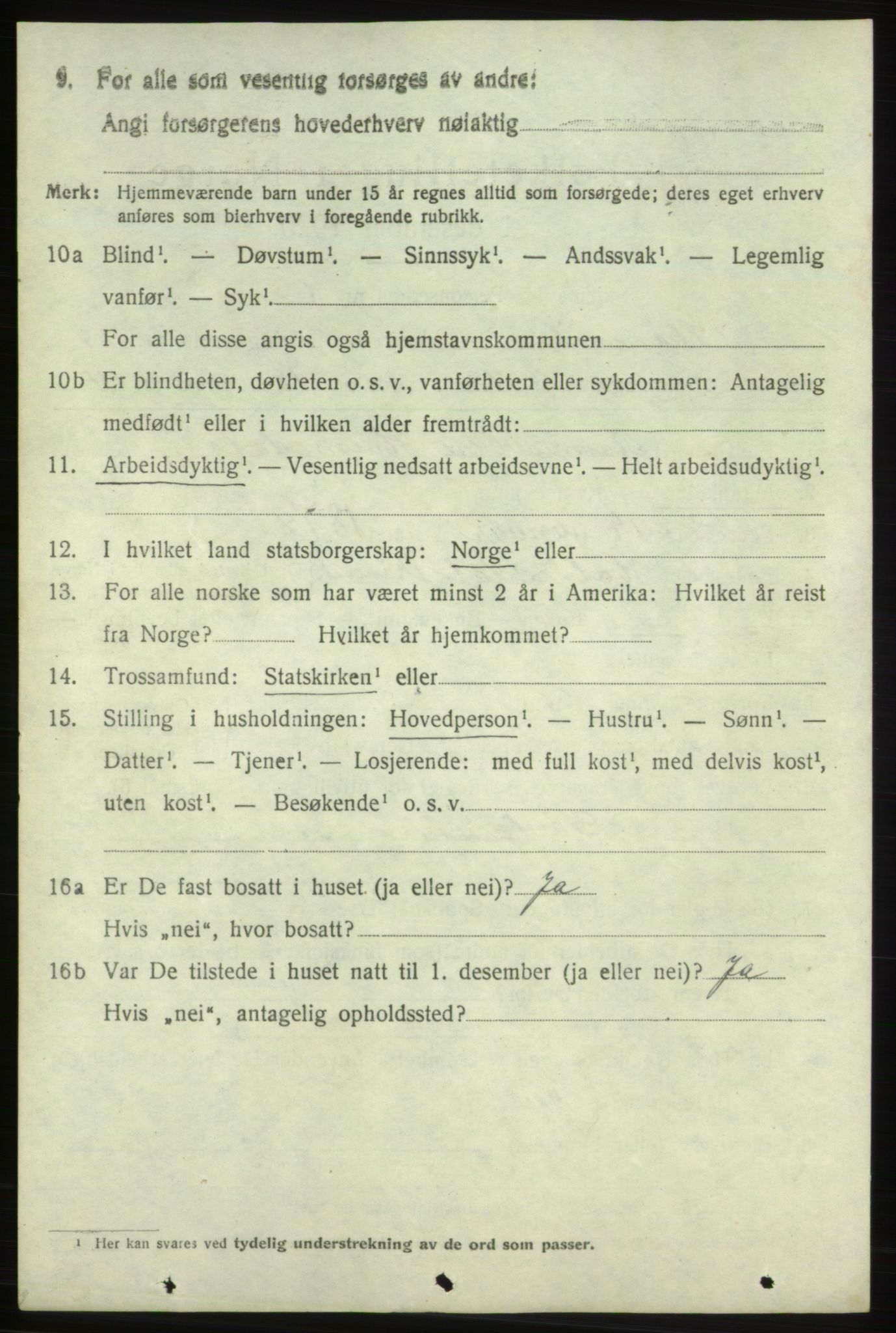 SAB, Folketelling 1920 for 1212 Skånevik herred, 1920, s. 7420
