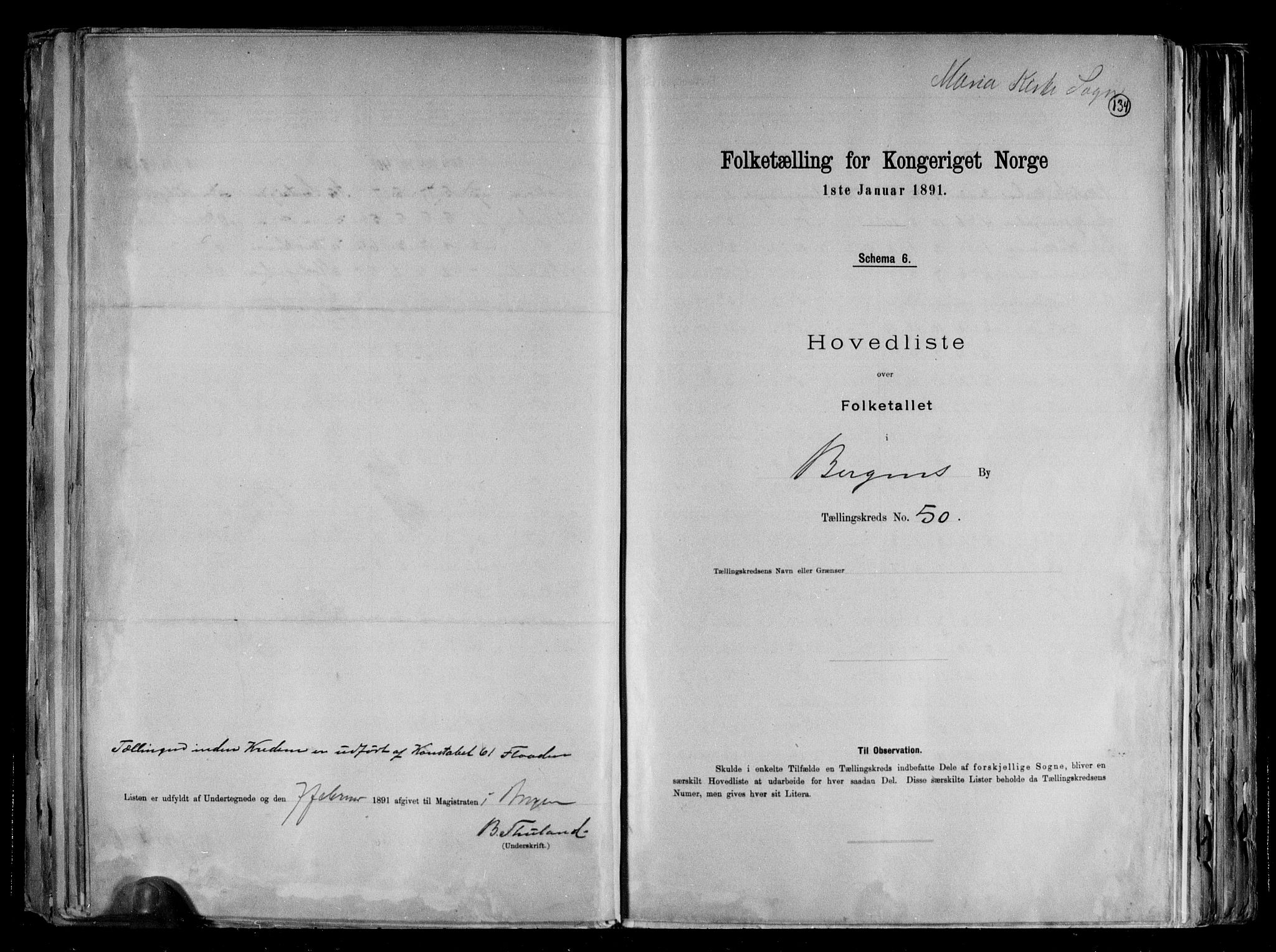 RA, Folketelling 1891 for 1301 Bergen kjøpstad, 1891, s. 136