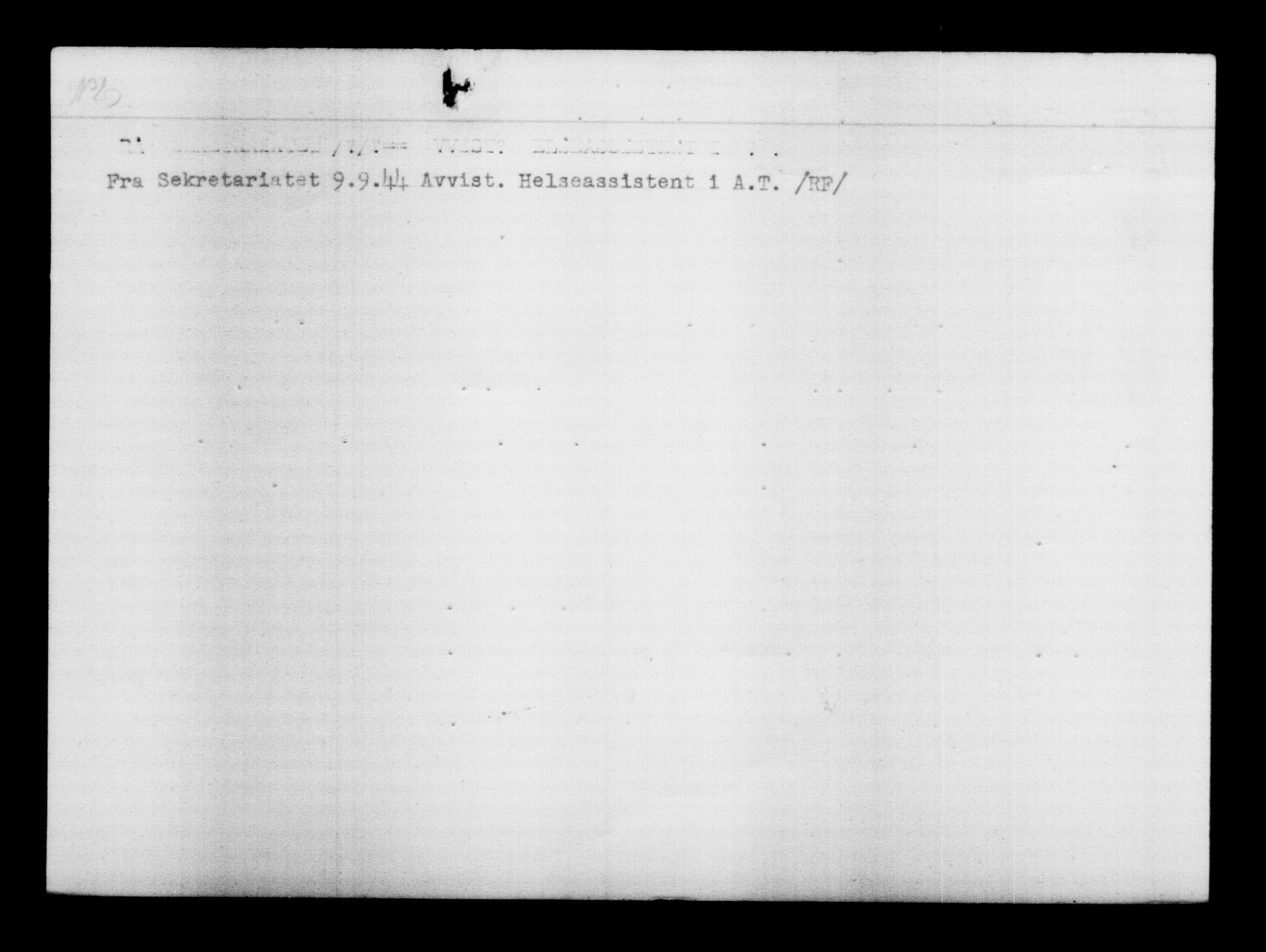 Utenriksstasjonene, Legasjonen i Stockholm, Flyktningkontoret, AV/RA-S-6753/V/Va/L0012: Kjesäterkartoteket, flyktninger med registreringsnr. 28300-31566, 1940-1945, s. 2461