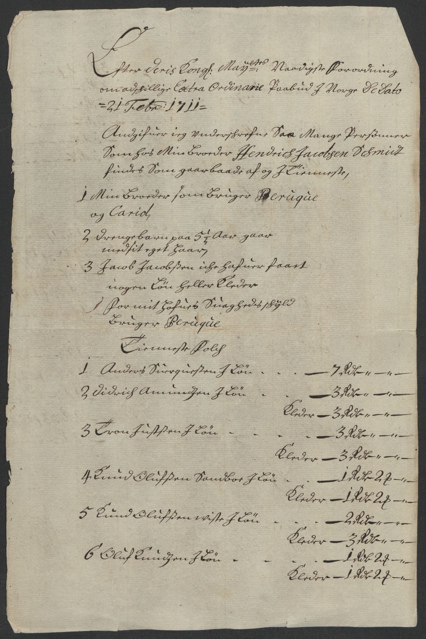 Rentekammeret inntil 1814, Reviderte regnskaper, Fogderegnskap, RA/EA-4092/R17/L1180: Fogderegnskap Gudbrandsdal, 1711, s. 161