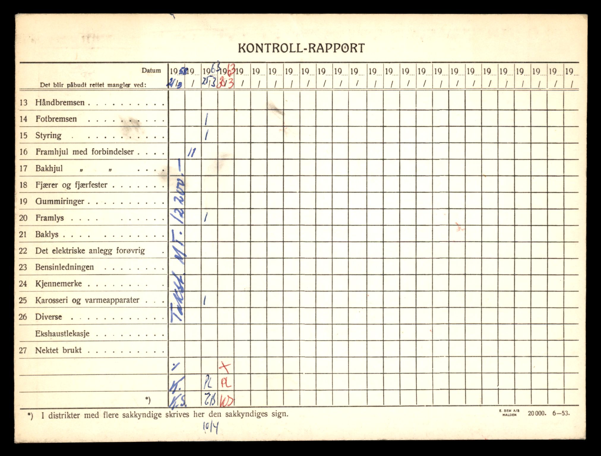 Møre og Romsdal vegkontor - Ålesund trafikkstasjon, AV/SAT-A-4099/F/Fe/L0046: Registreringskort for kjøretøy T 14445 - T 14579, 1927-1998