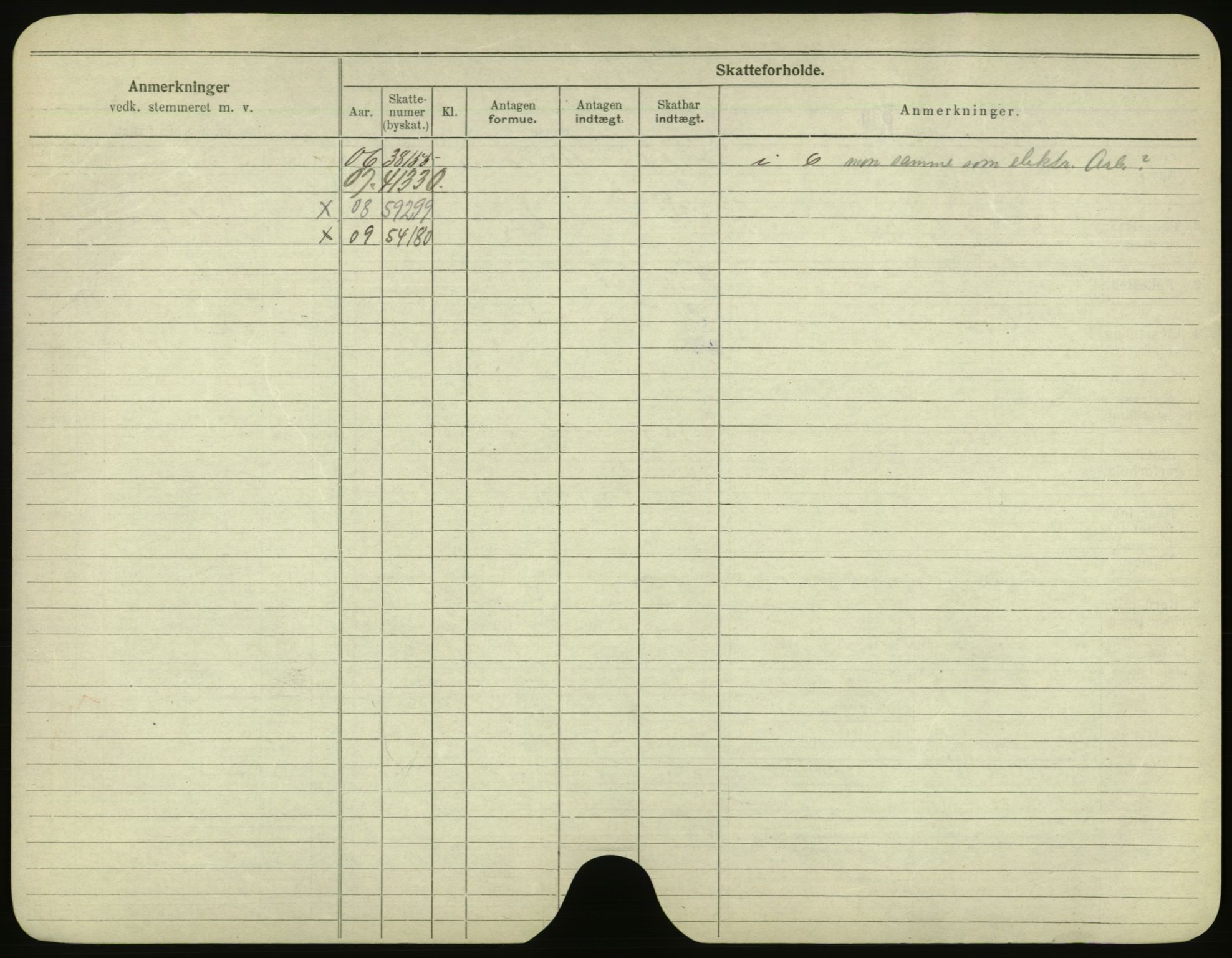 Oslo folkeregister, Registerkort, SAO/A-11715/F/Fa/Fac/L0001: Menn, 1906-1914, s. 350b