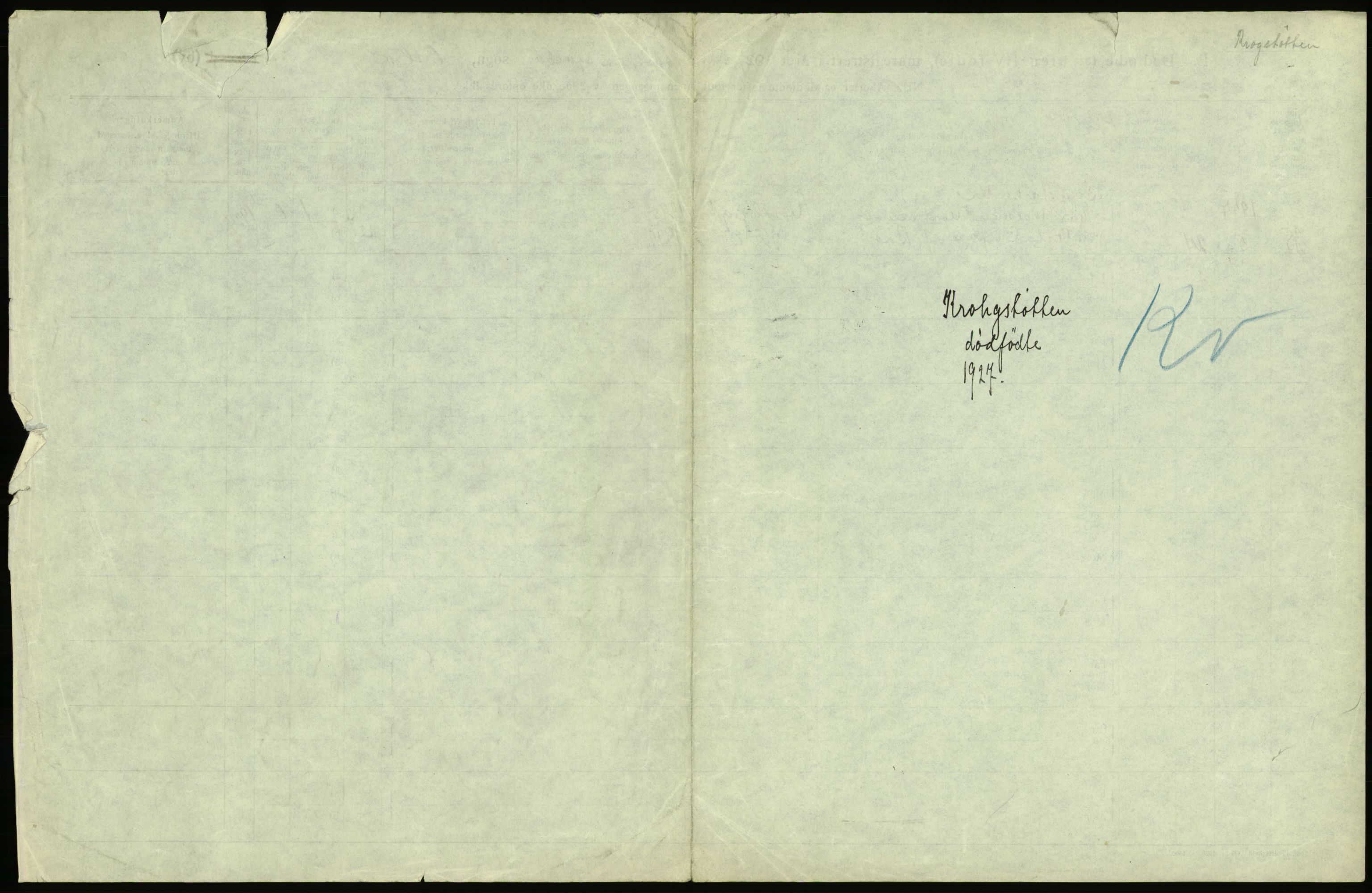 Statistisk sentralbyrå, Sosiodemografiske emner, Befolkning, AV/RA-S-2228/D/Df/Dfc/Dfcg/L0010: Oslo: Døde kvinner, dødfødte, 1927, s. 49