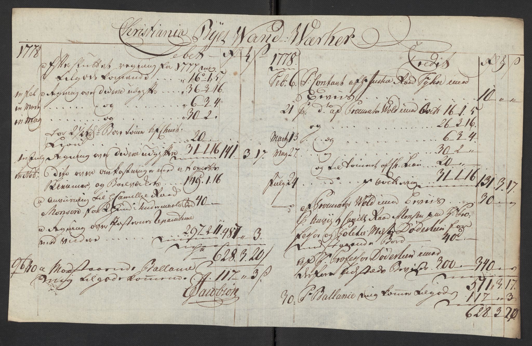 Oslo politidistrikt, SAO/A-10085/D/Da/L0002: Innkomne brev, pro memoria m.v., 1778-1779, s. 308
