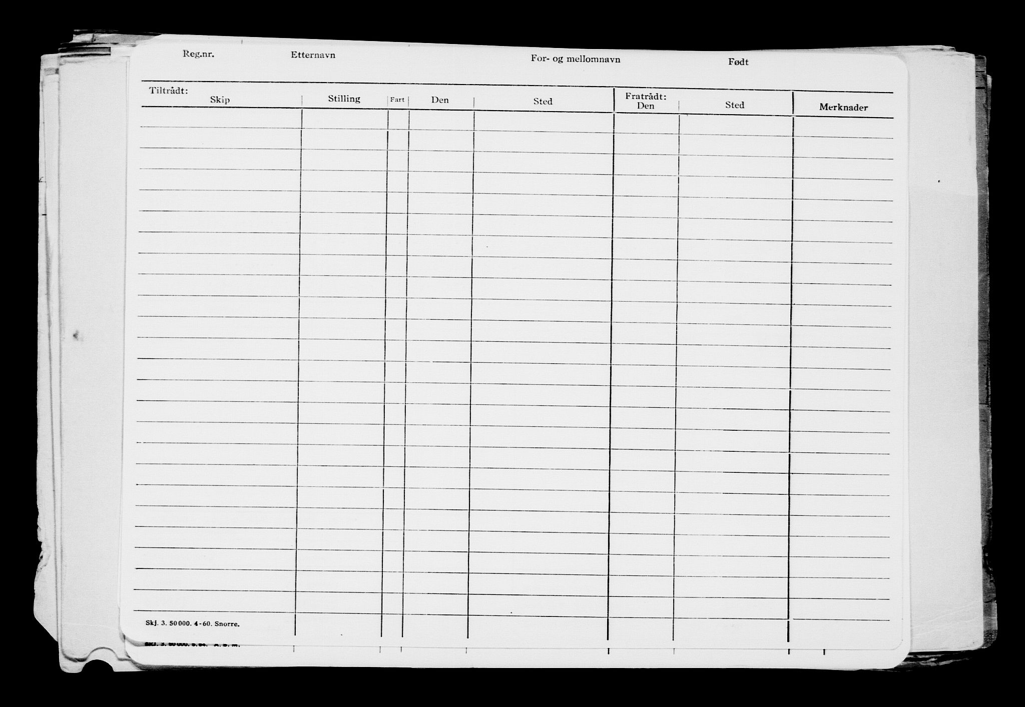 Direktoratet for sjømenn, AV/RA-S-3545/G/Gb/L0204: Hovedkort, 1922, s. 438