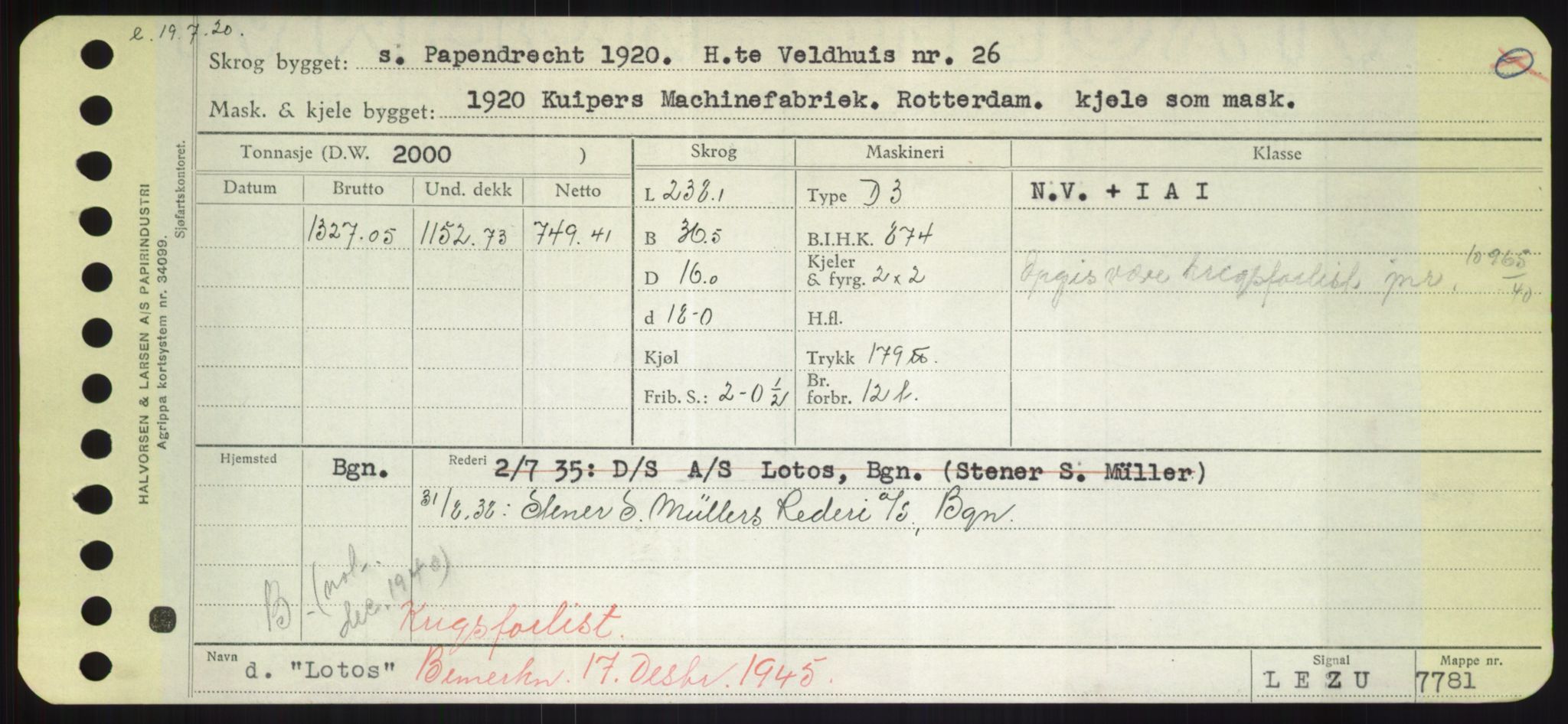 Sjøfartsdirektoratet med forløpere, Skipsmålingen, AV/RA-S-1627/H/Hd/L0023: Fartøy, Lia-Løv, s. 367