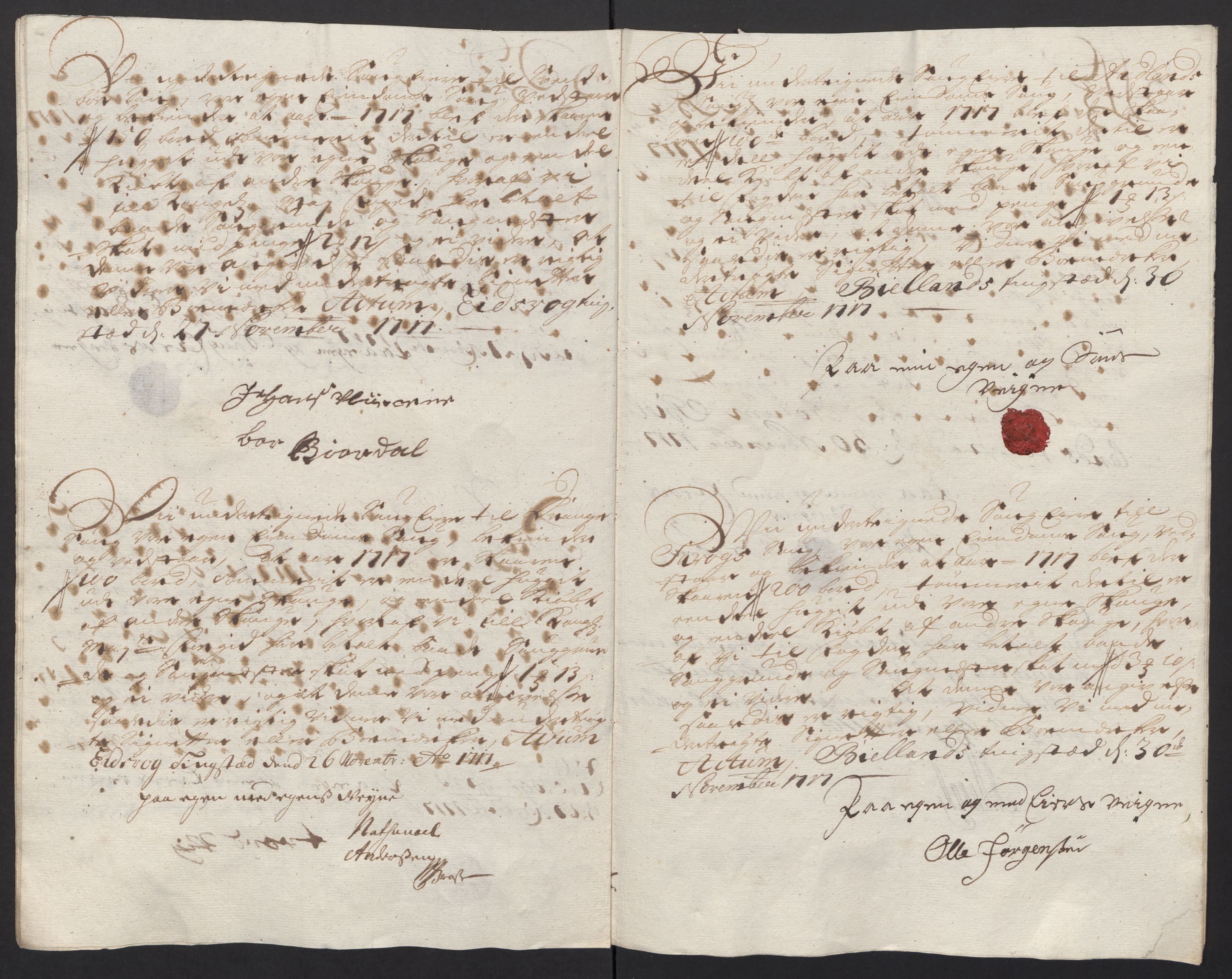 Rentekammeret inntil 1814, Reviderte regnskaper, Fogderegnskap, RA/EA-4092/R48/L2994: Fogderegnskap Sunnhordland og Hardanger, 1717, s. 79