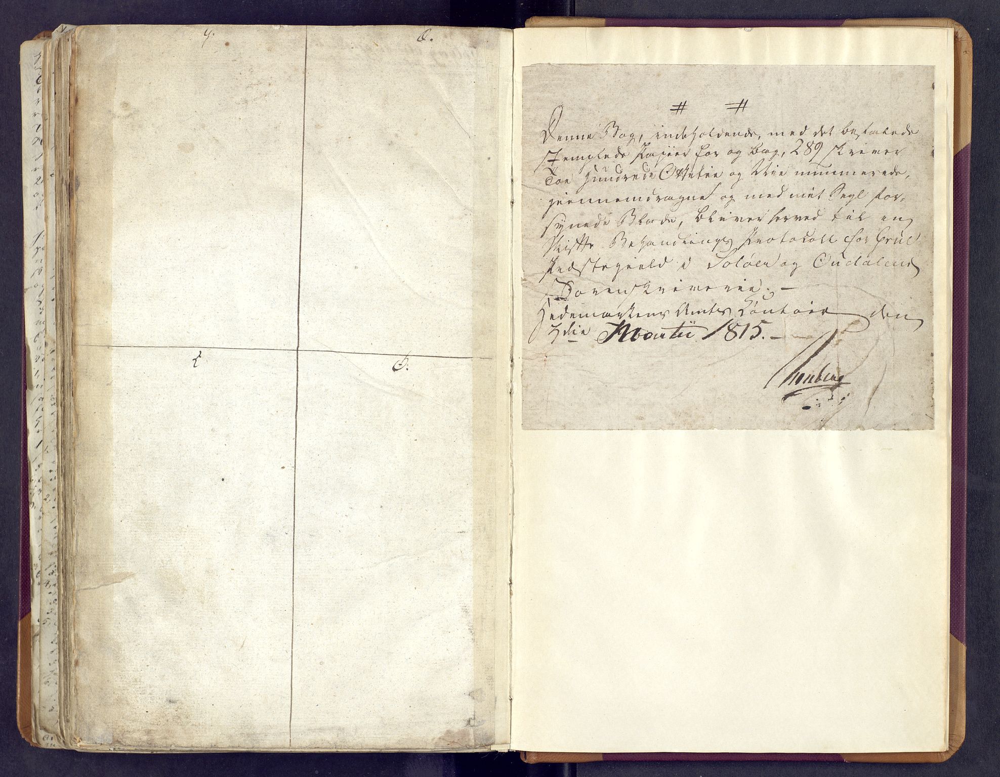 Solør og Odalen sorenskriveri, SAH/TING-026/J/Jc/L0003: Skifteforhandlingsprotokoll - Vinger, 1815-1827