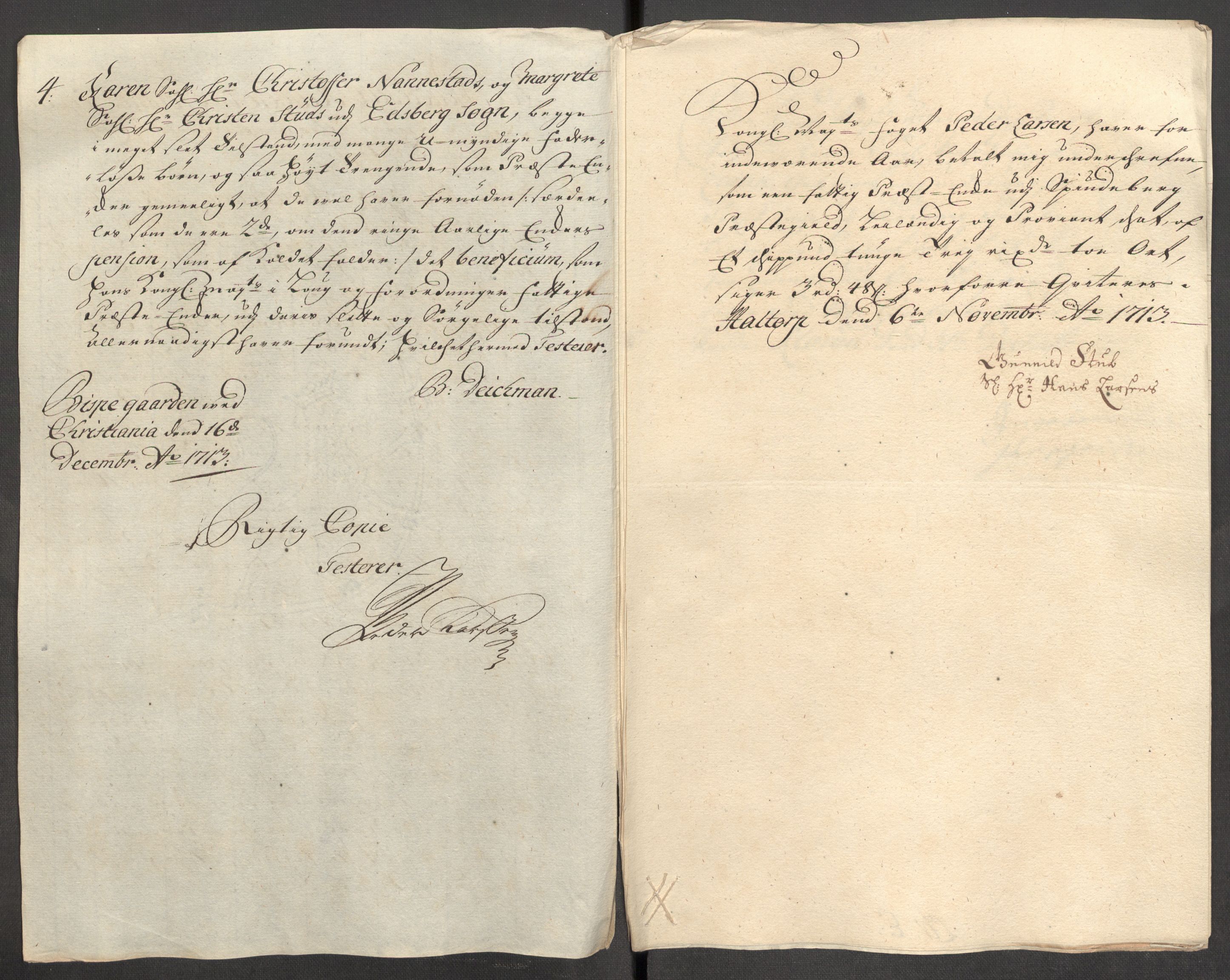 Rentekammeret inntil 1814, Reviderte regnskaper, Fogderegnskap, AV/RA-EA-4092/R07/L0307: Fogderegnskap Rakkestad, Heggen og Frøland, 1713, s. 72
