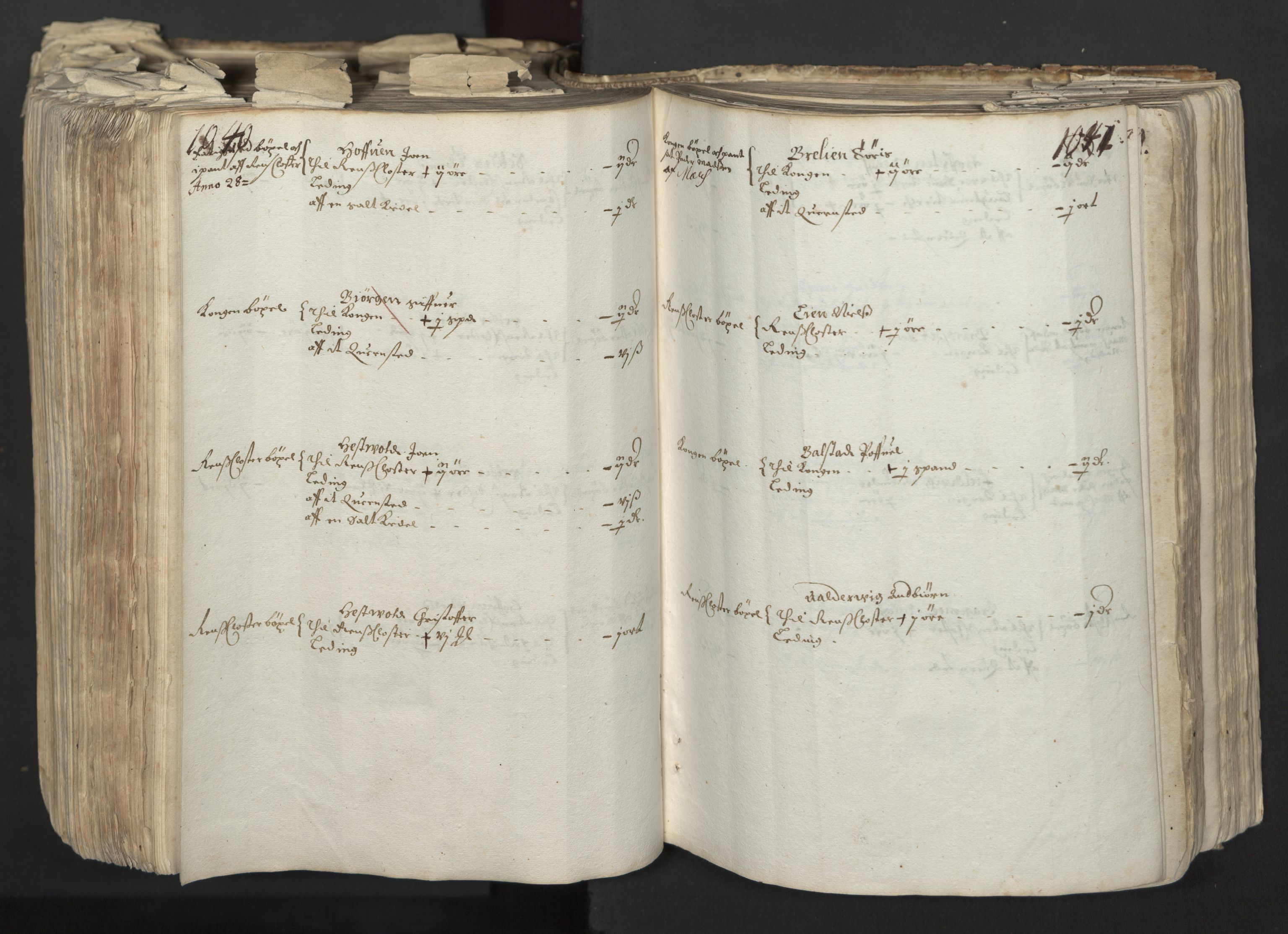 Rentekammeret inntil 1814, Realistisk ordnet avdeling, AV/RA-EA-4070/L/L0027: Trondheim lagdømme:, 1661, s. 1040-1041