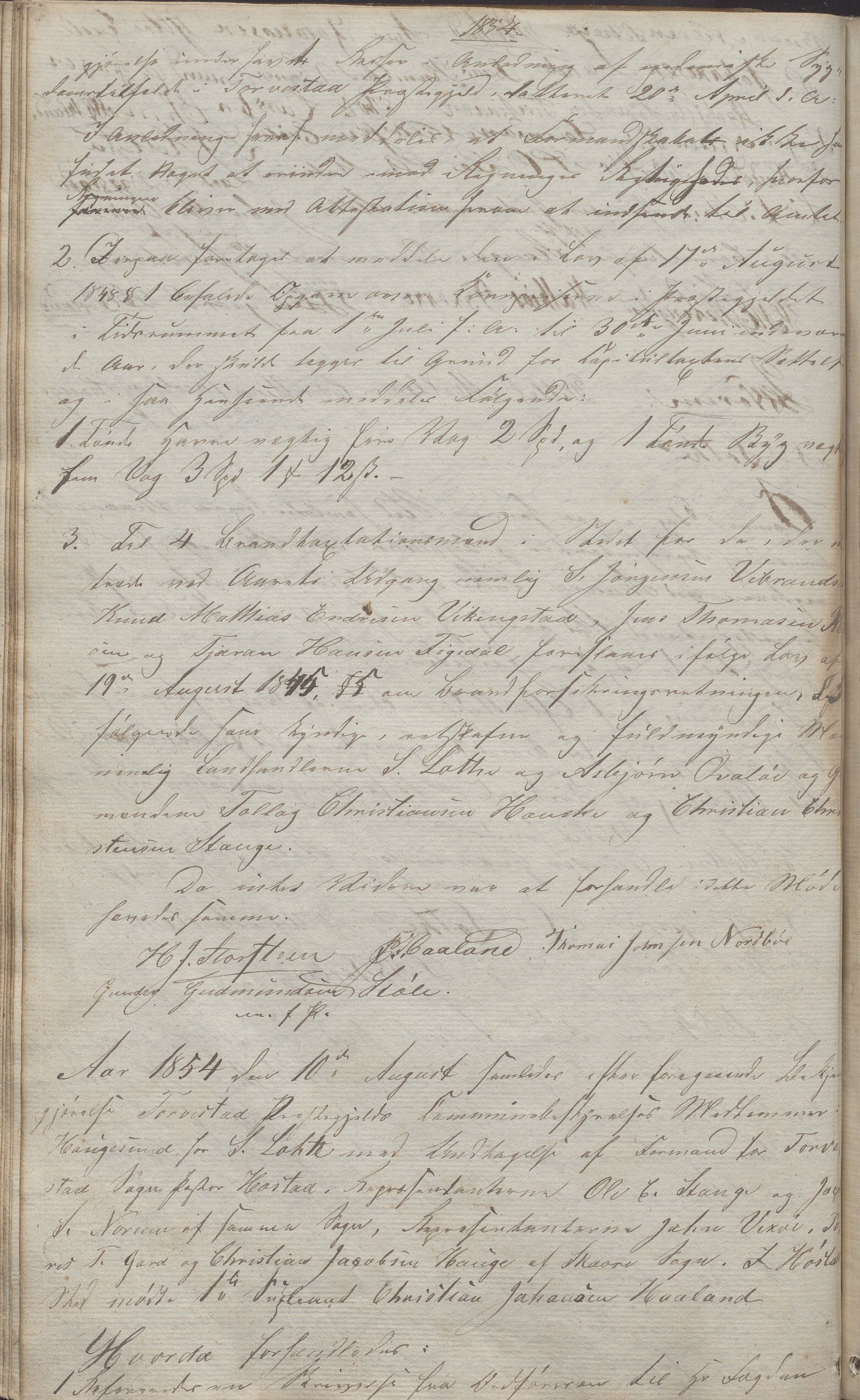 Torvastad kommune - Formannskapet, IKAR/K-101331/A/L0001: Forhandlingsprotokoll, 1837-1860, s. 264